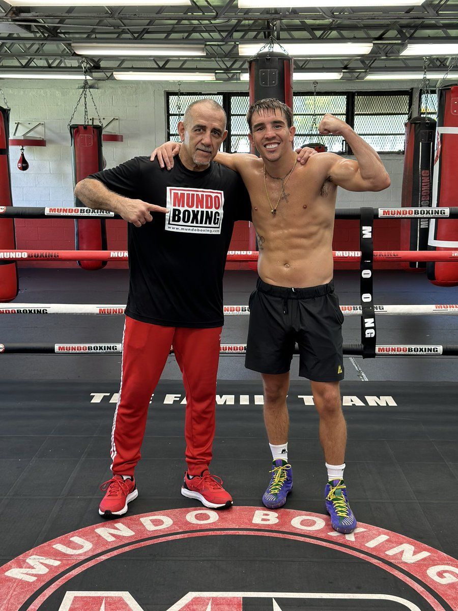 Michael Conlan says he gelled well with Pedro Diaz in Miami recently and will return to work with the Cuban full-time in October