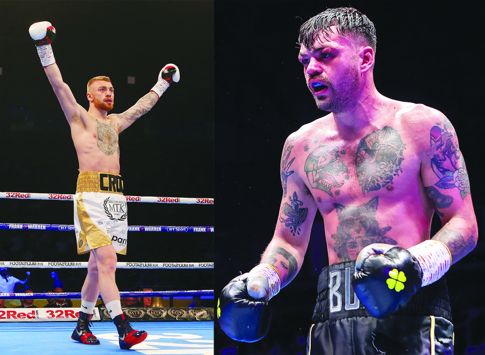 Lewis Crocker and Tyrone McKenna will meet in a battle of Belfast welterweights on December 2