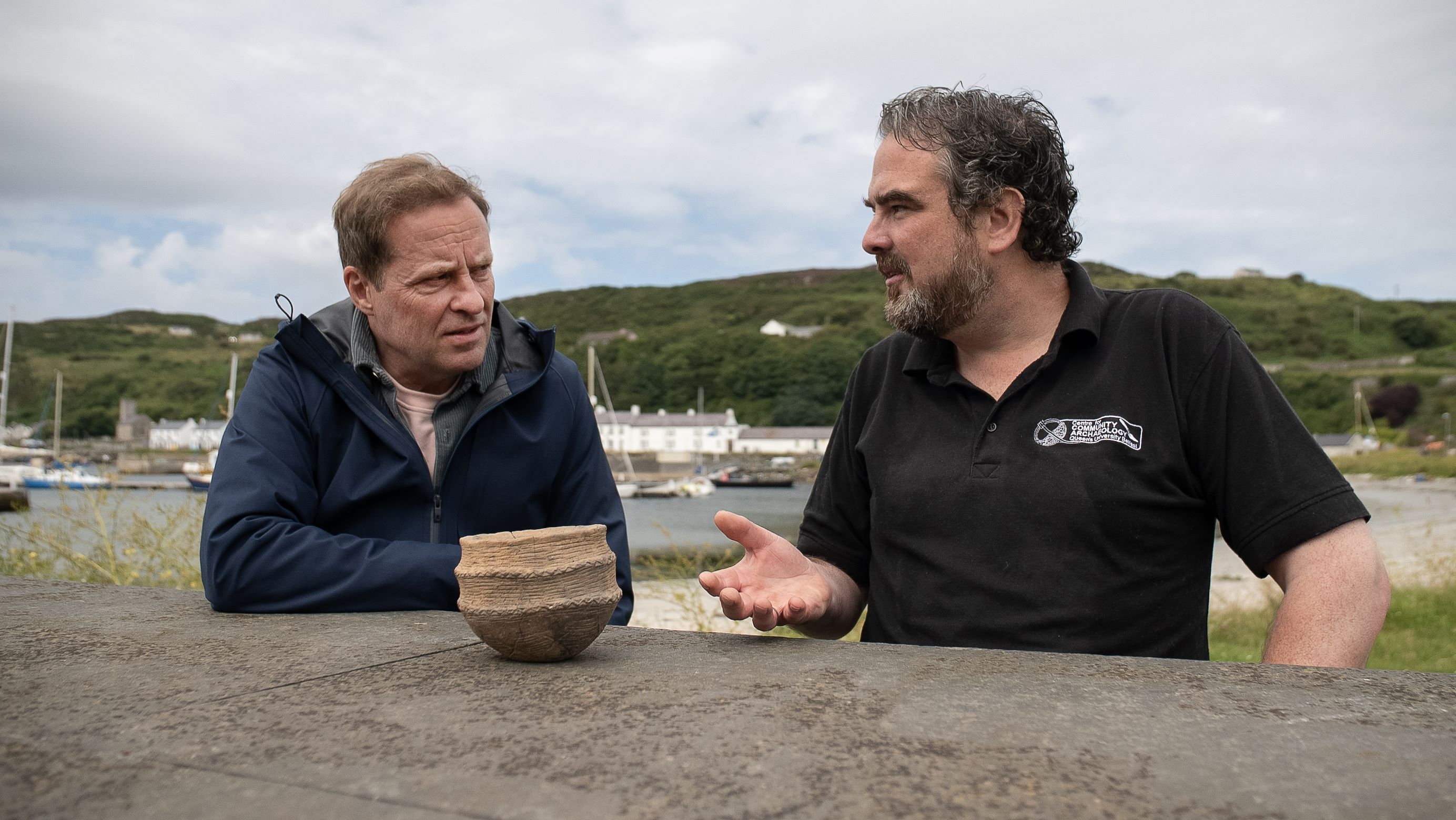 FIRST EPISODE: Comedian Ardal O\'Hanlon on Rathlin Island will be broadcast on our screens on Wednesday night