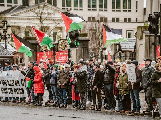 HISTORY LESSON: A City Hall vigil for Gaza – portraying Palestinians as subhuman makes it easier for Israel to kill them