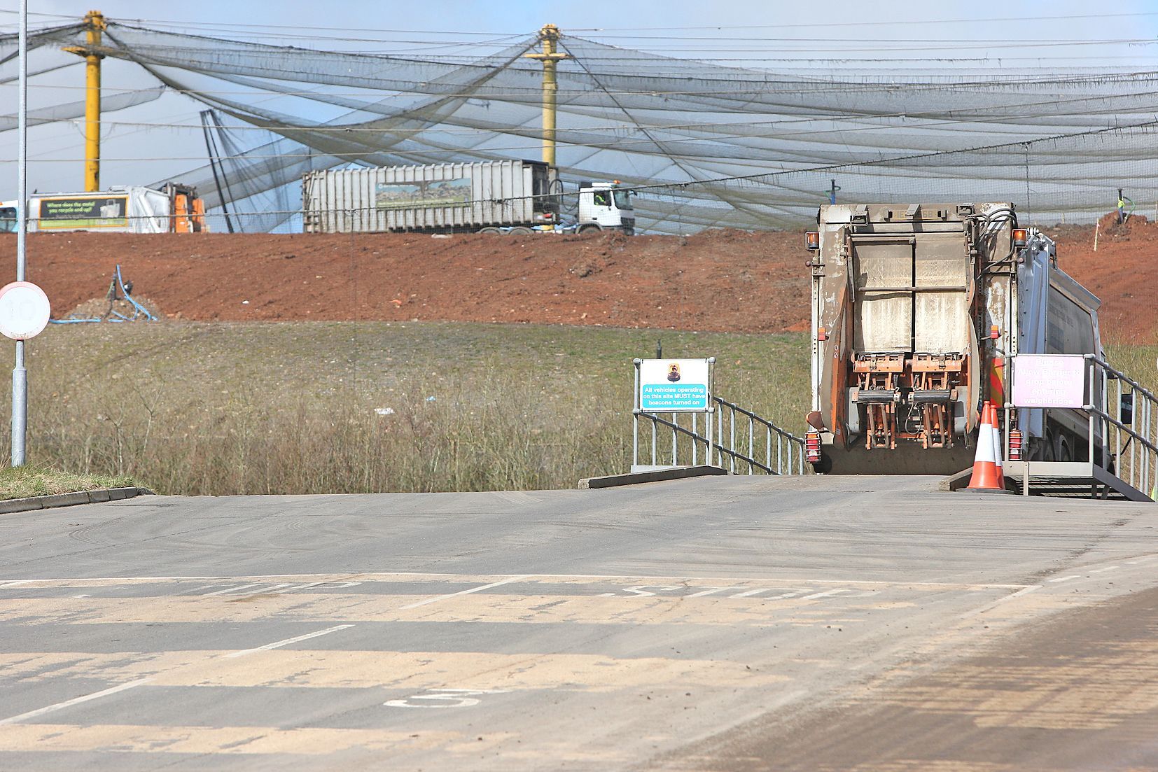 CONCERN: Mullaghglass Landfill site on the outskirts of West Belfast