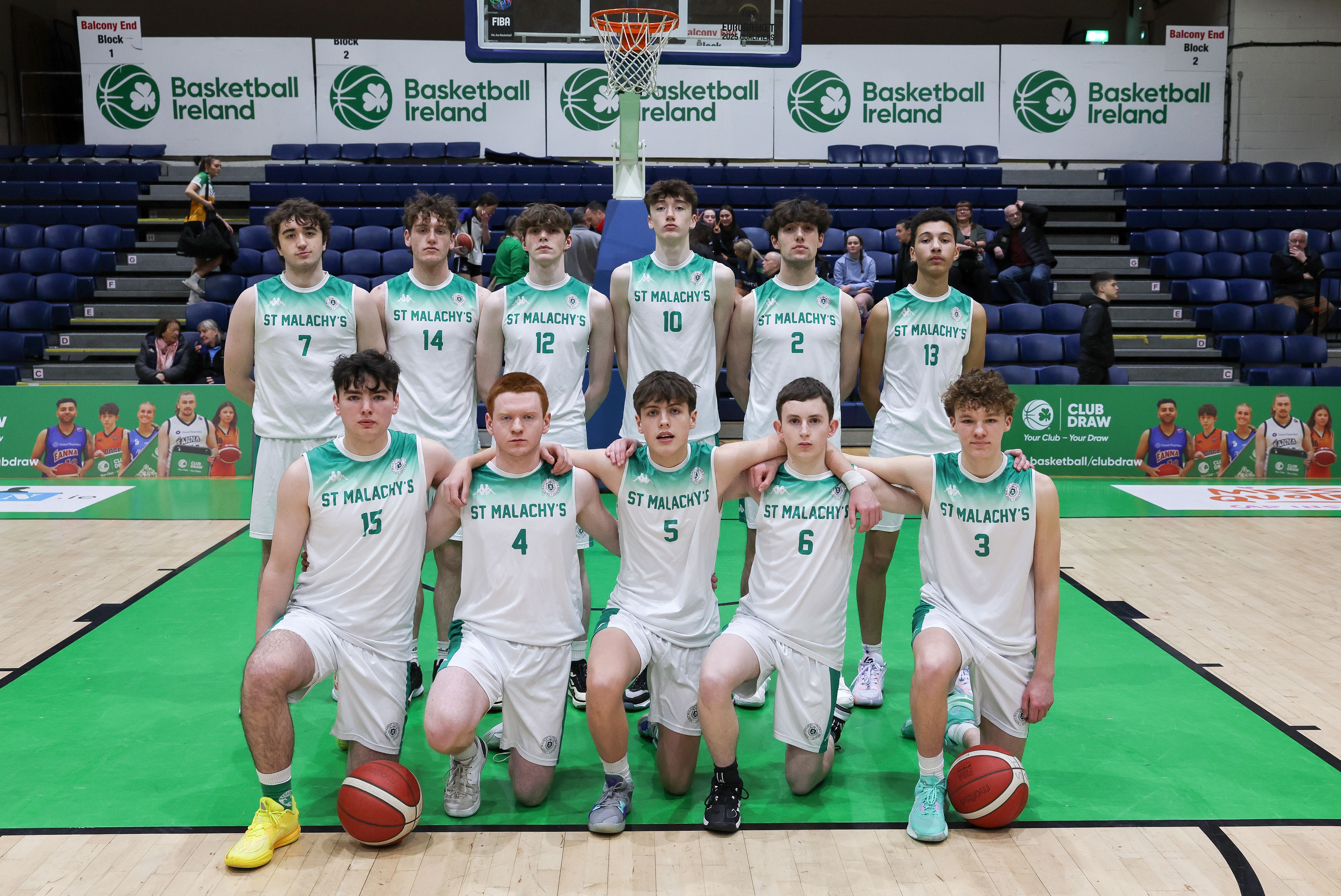 The St Malachy\'s side that lost out to Mercy Mounthawk in Monday\'s U19 final 