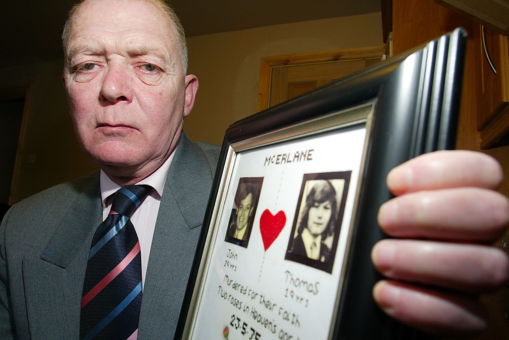 REMEMBERED: Gerard McErlane was a prominent victim\'s campaigner who long campaigned for truth and accountability in regards to the murders of his brothers, John and Thomas