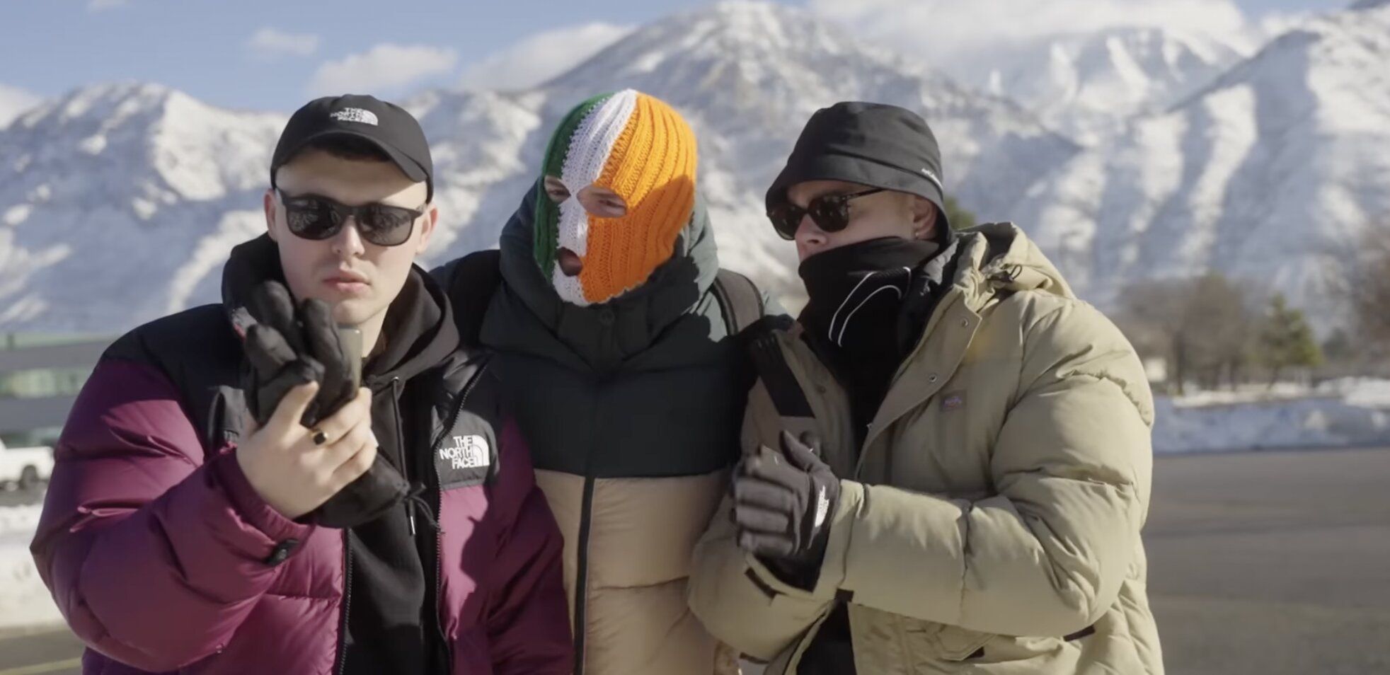 THE HIGH LIFE: Kneecap have been living it up in Utah this week at the Sundance Film Festival
