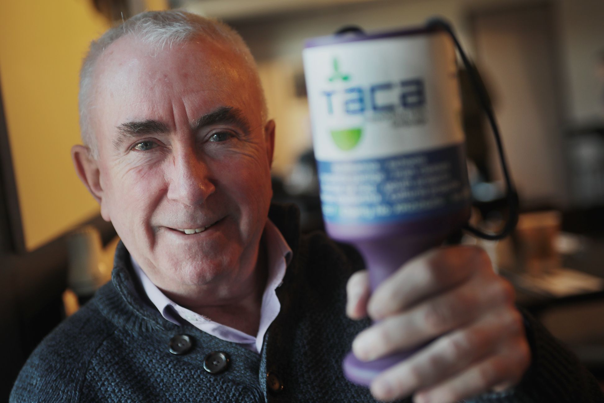 MAITH THÚ: Pat Keenan of TACA said the charity are looking for volunteers to help them with their scratch card programme