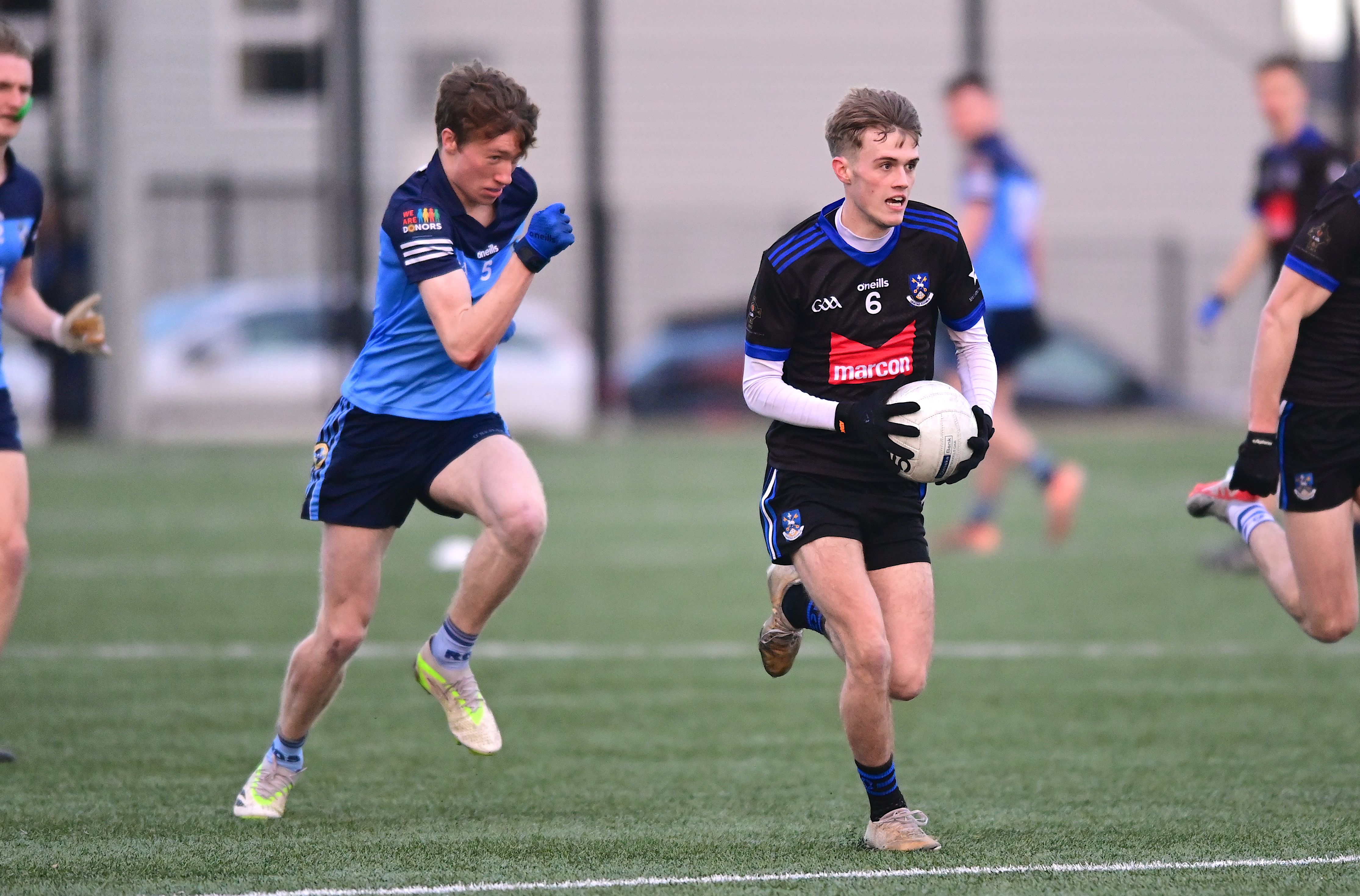 OLSPCK on the attack during Friday\'s semi-final