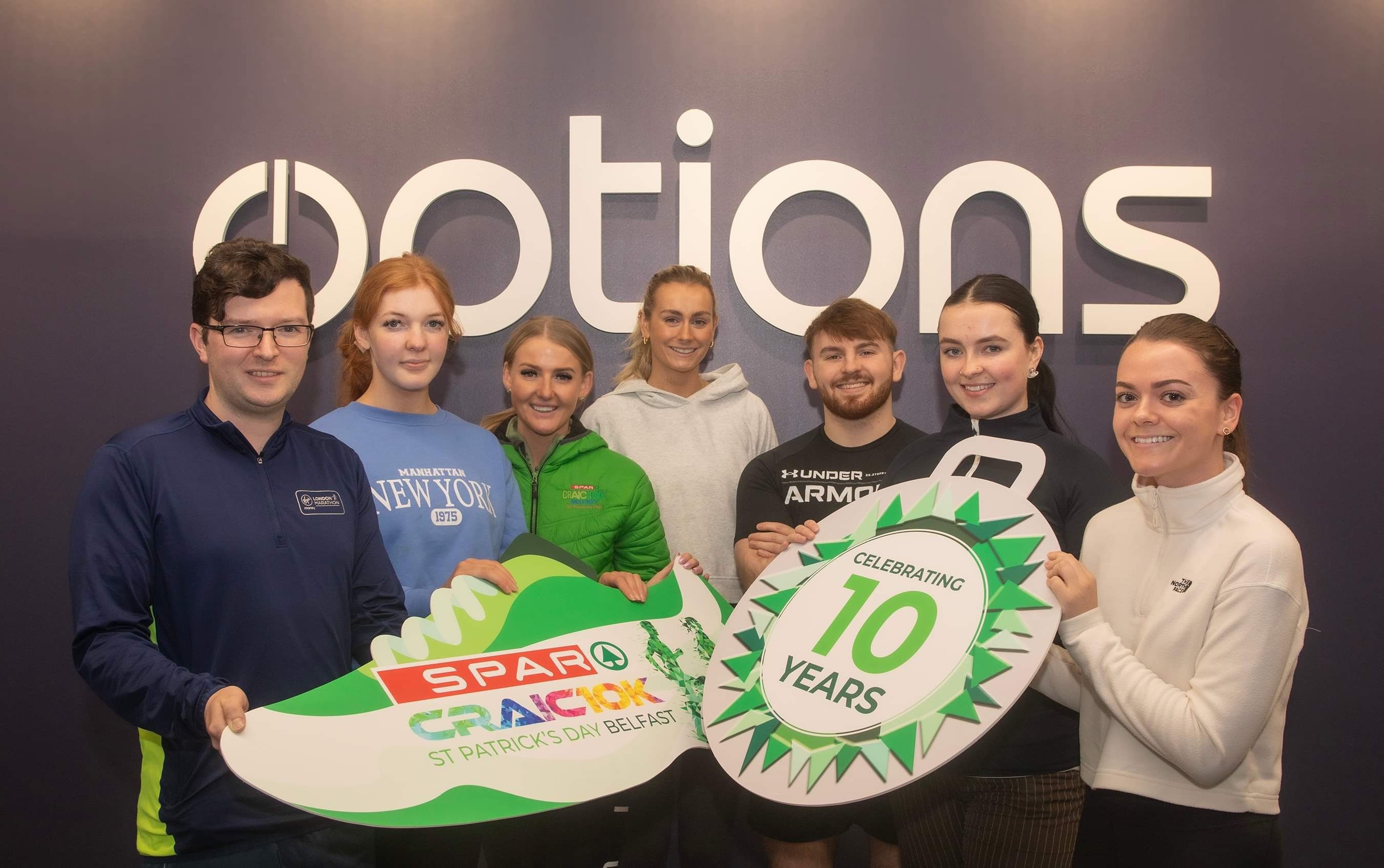 Options staff gearing up for the SPAR Craic 10k