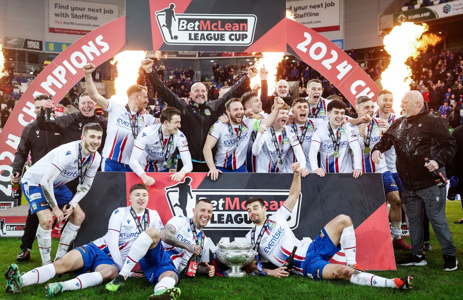 Linfield claimed the trophy last season 