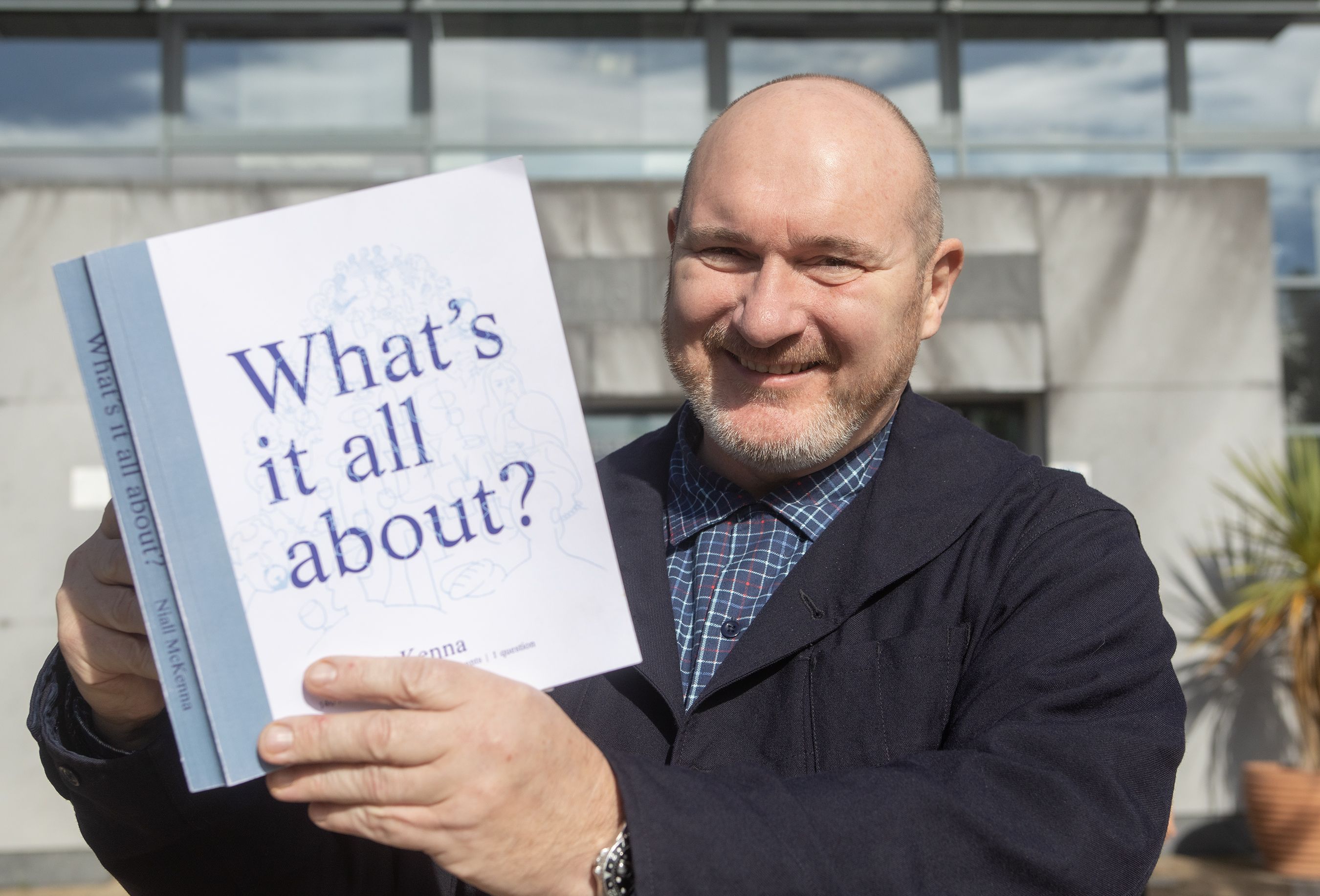 BACK WHERE IT ALL BEGAN: Chef Niall McKenna back at De La Salle College this week, ahead of his book launch