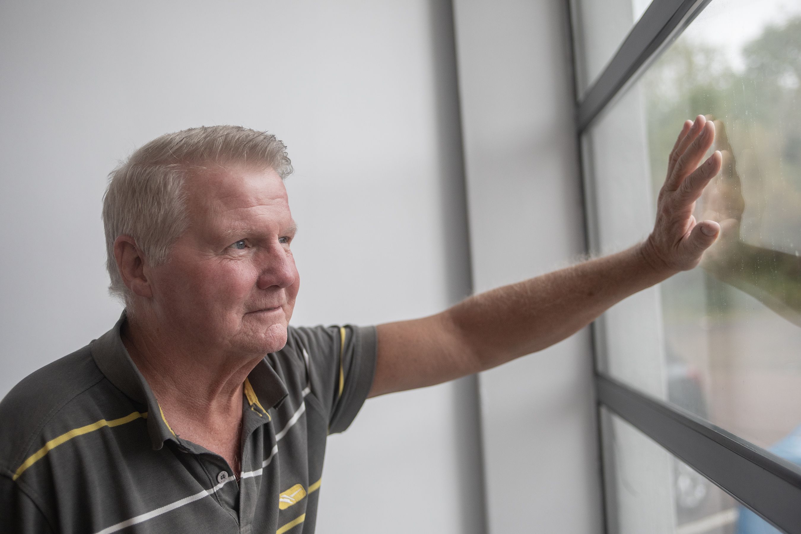FEARS: Malachy Turner is facing losing his home