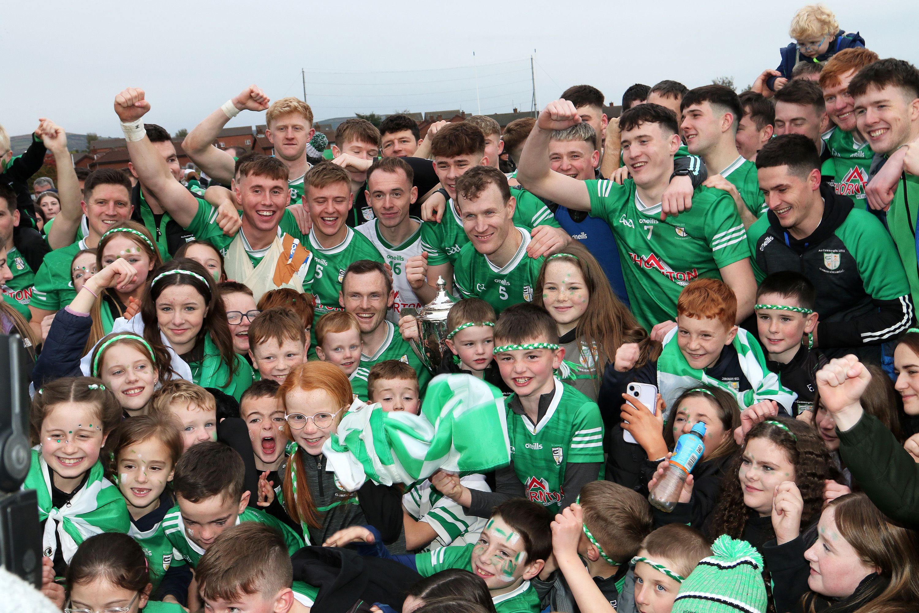 Cargin celebrate their title win 