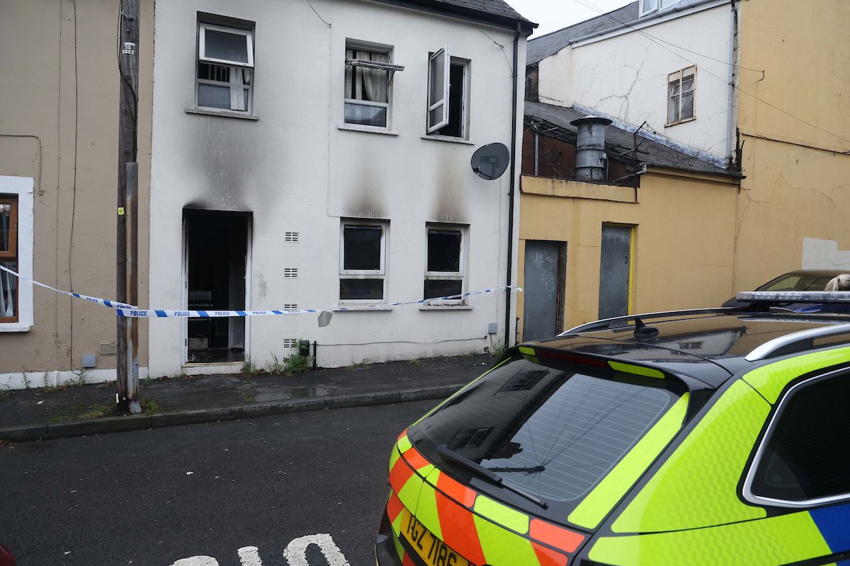 FIRE: Damage to the property in Thames Street