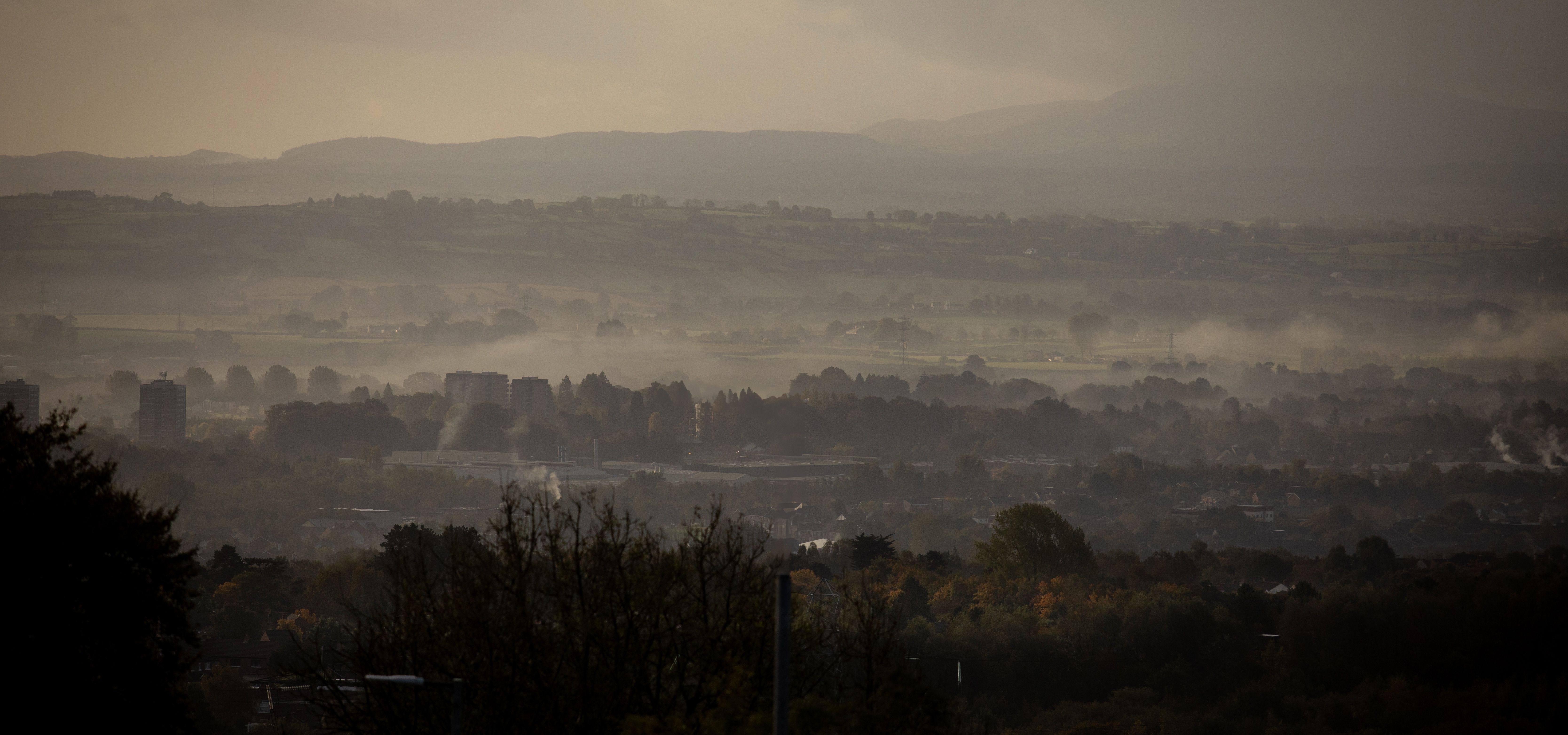 THE MISTS OF TIME: The view from the Black Mountain was never so eerie