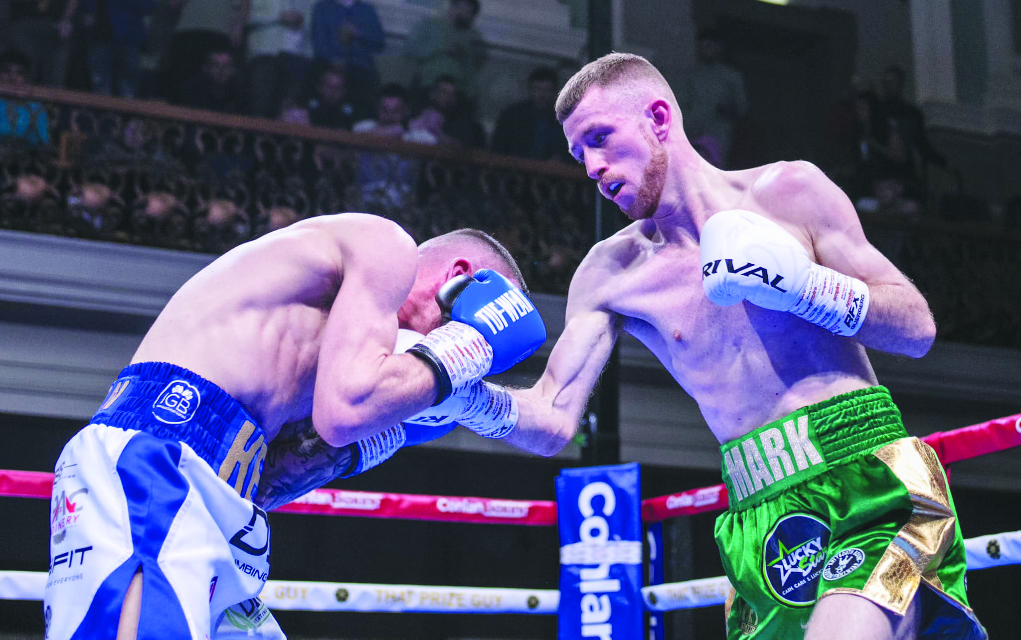 Ruadhan Farrell came through in a classic battle between the pair in March