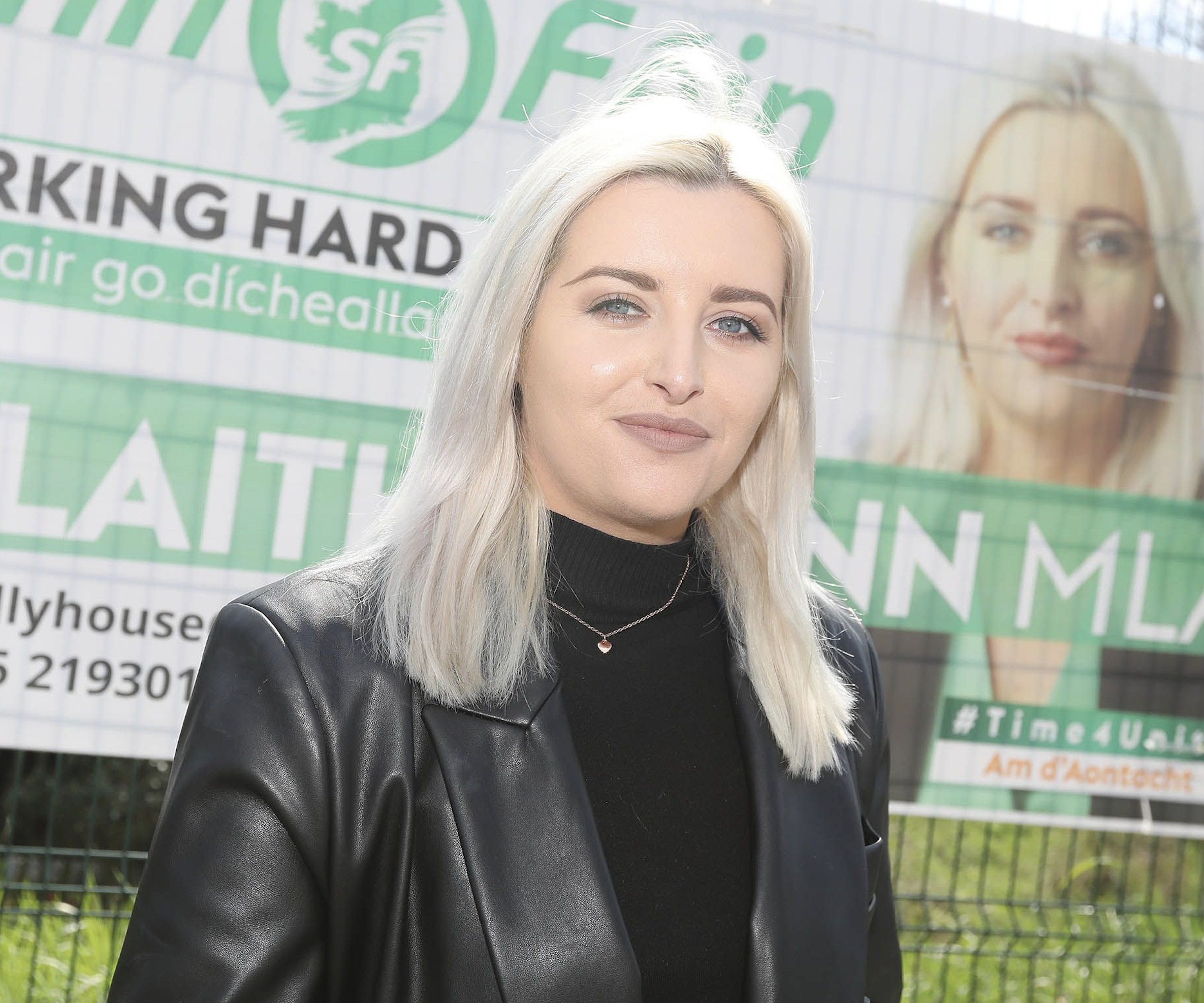 WELCOME: West Belfast MLA Órlaithí Flynn