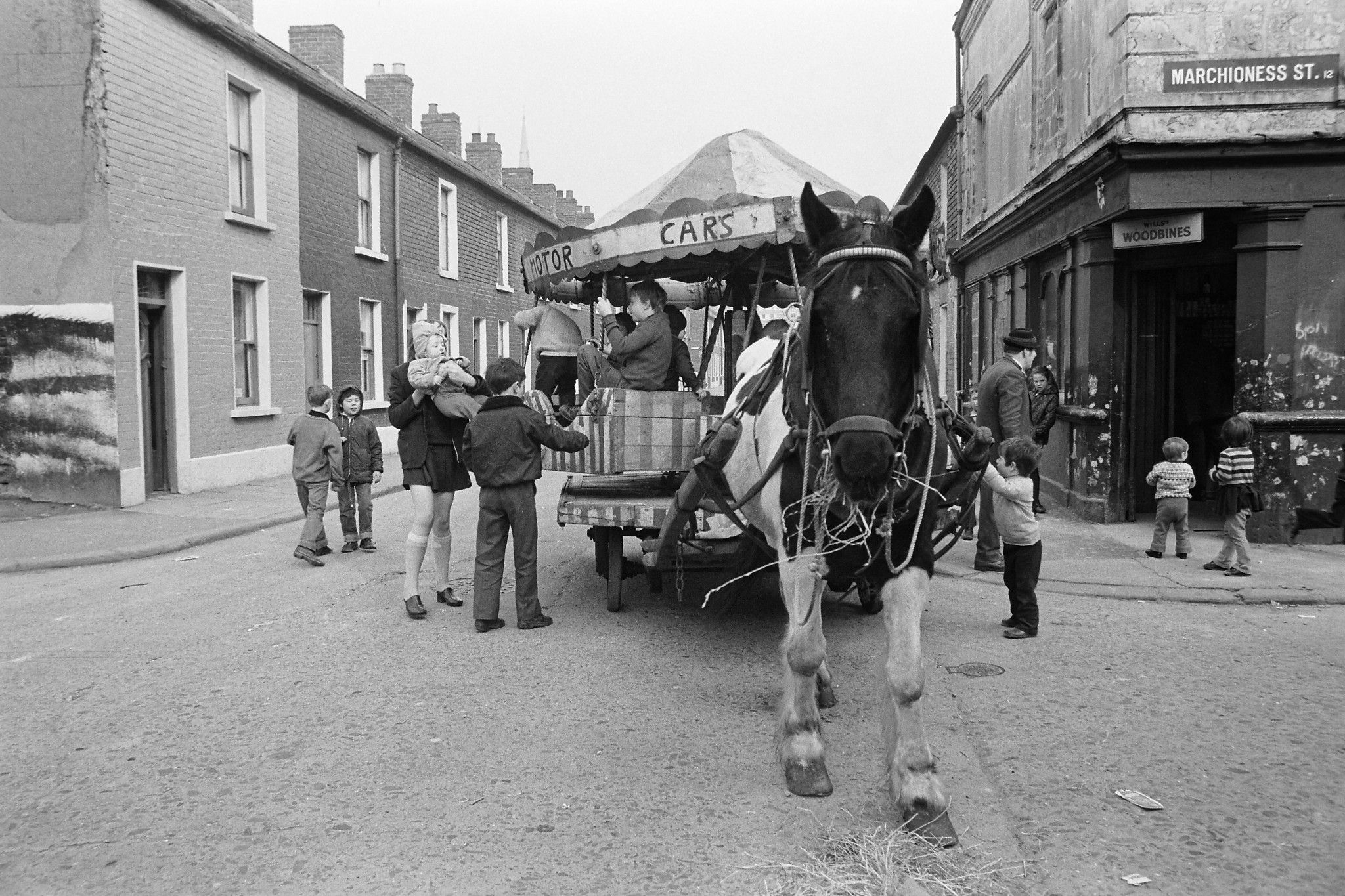 BACK IN THE DAY: Mickey Marley’s roundabout was one of a number of what we now call service providers which made up the traffic