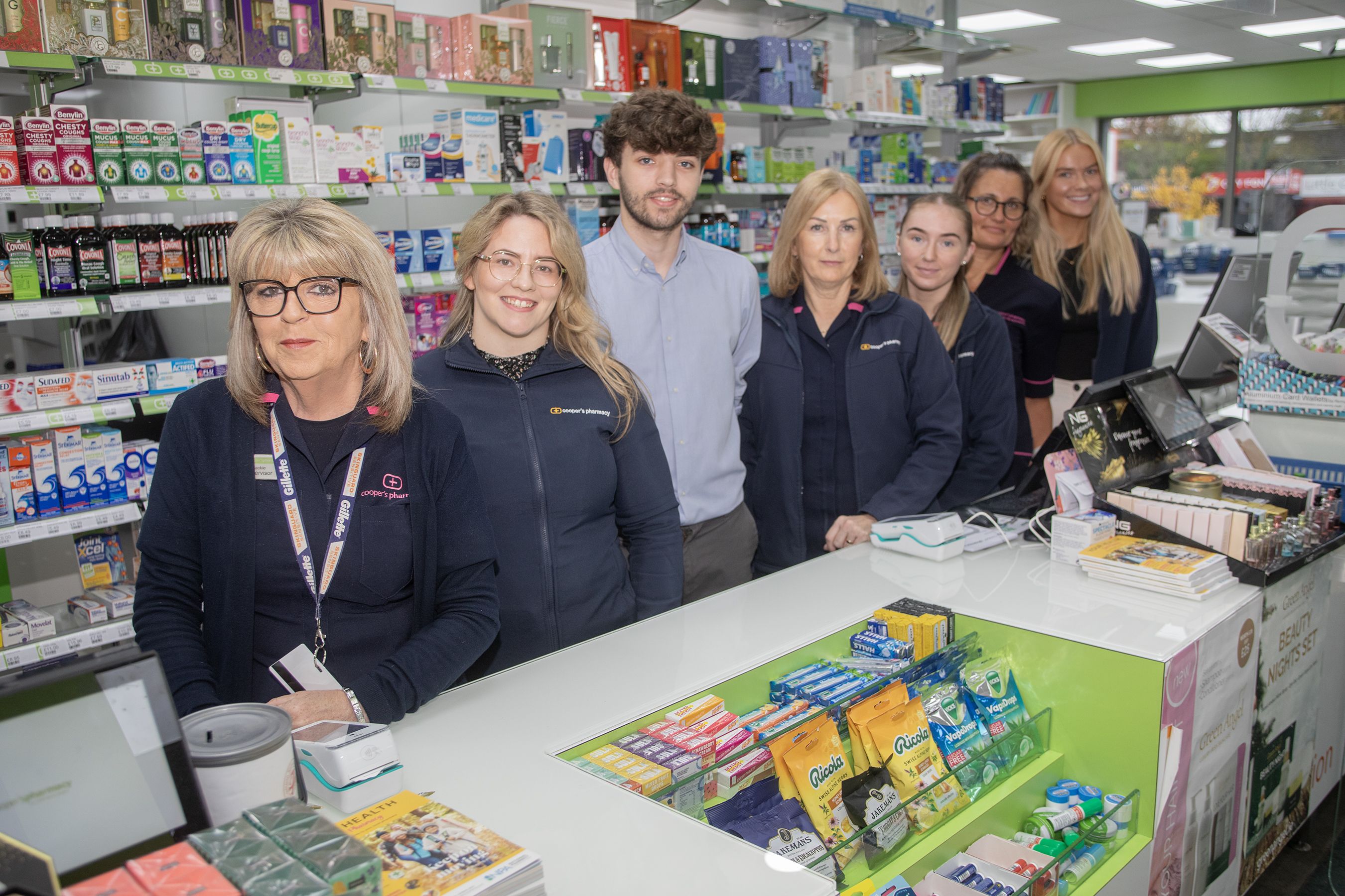 POP IN: Staff at Cooper\'s Pharmacy in Andersonstown are here to answer any health concerns