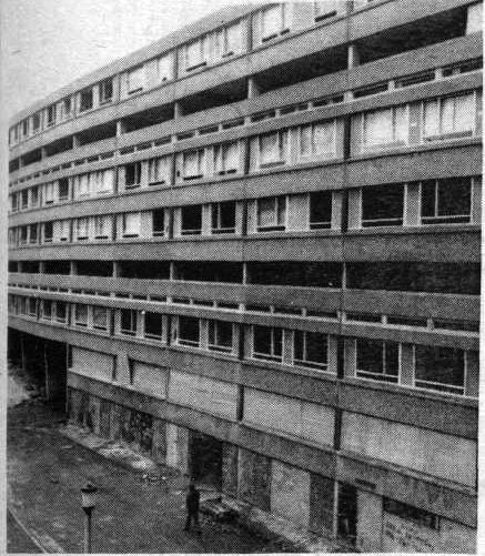 DAMP AND COLD: Divis Flats back in 1983