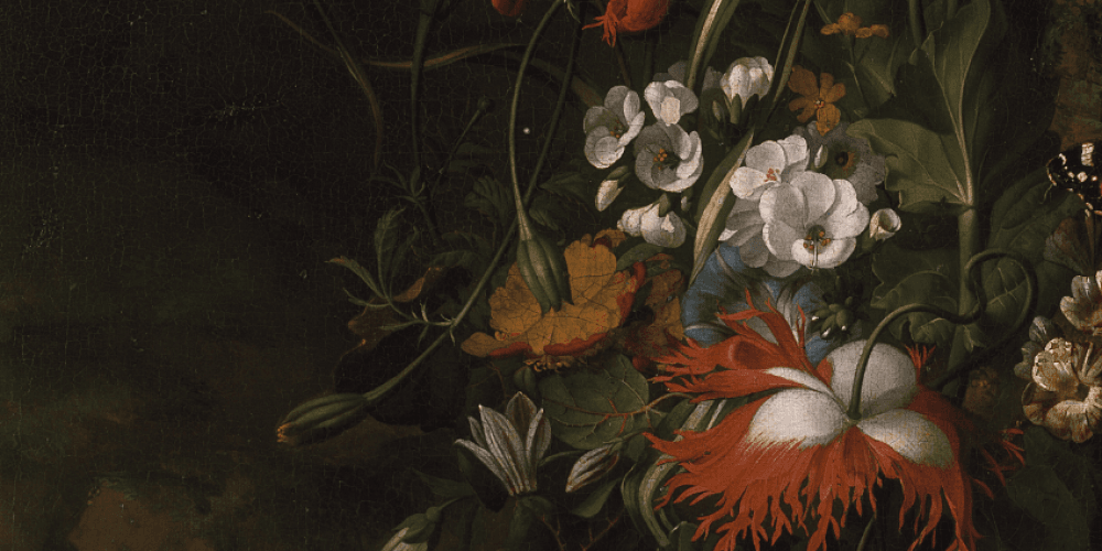 BLOOMING MARVELLOUS: Rachel\'s Ruysch\'s 17th century paintings of flowers are intensely realistic