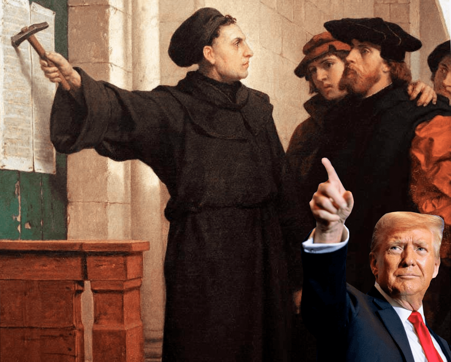 WHAT HE SAID: Martin Luther\'s teachings on good deeds are music to the ears of Trump supporters