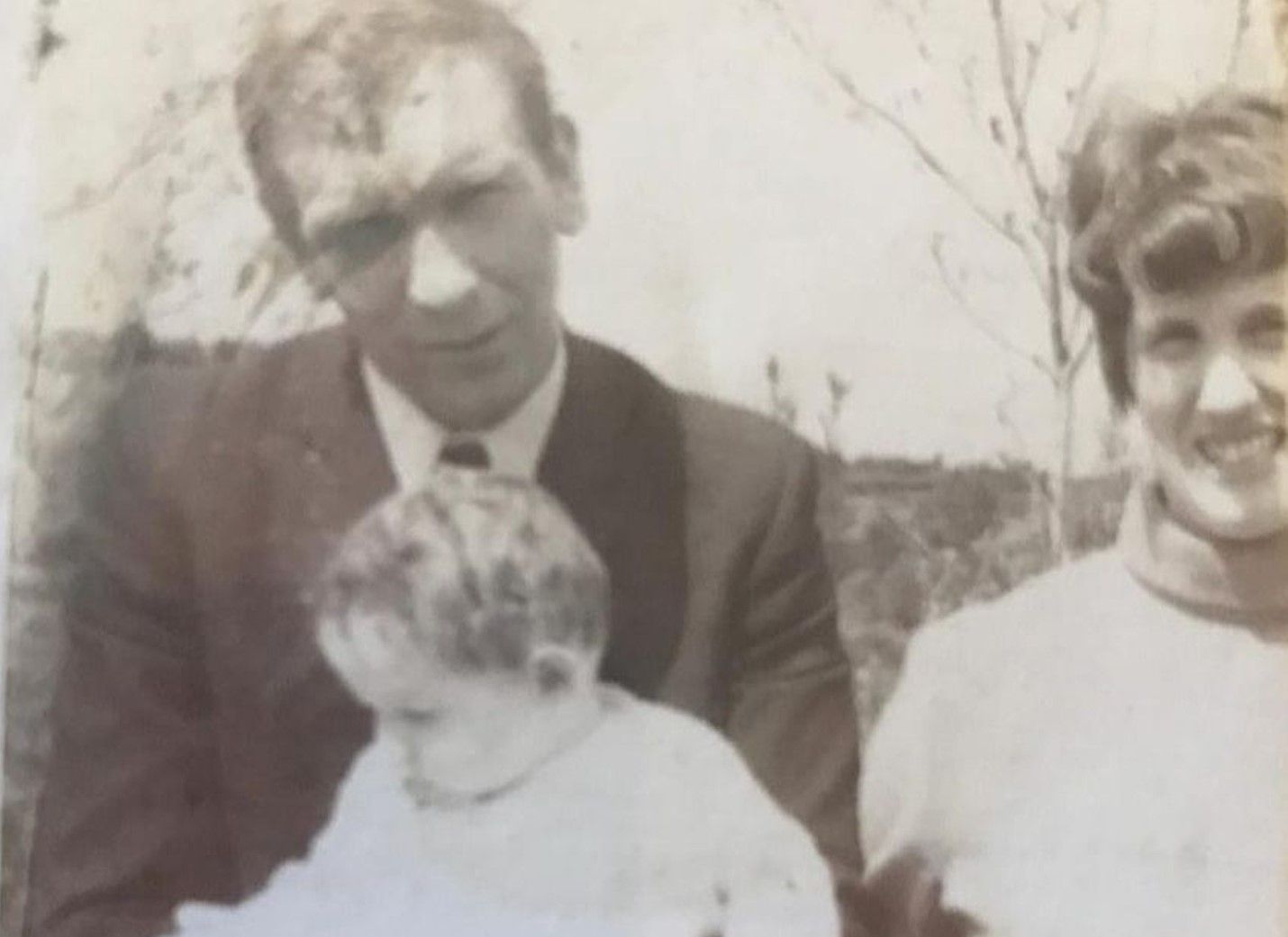 LAYERS OF LIFE: Patsy Kelly with his youngest daughter Oonagh and wife Teresa