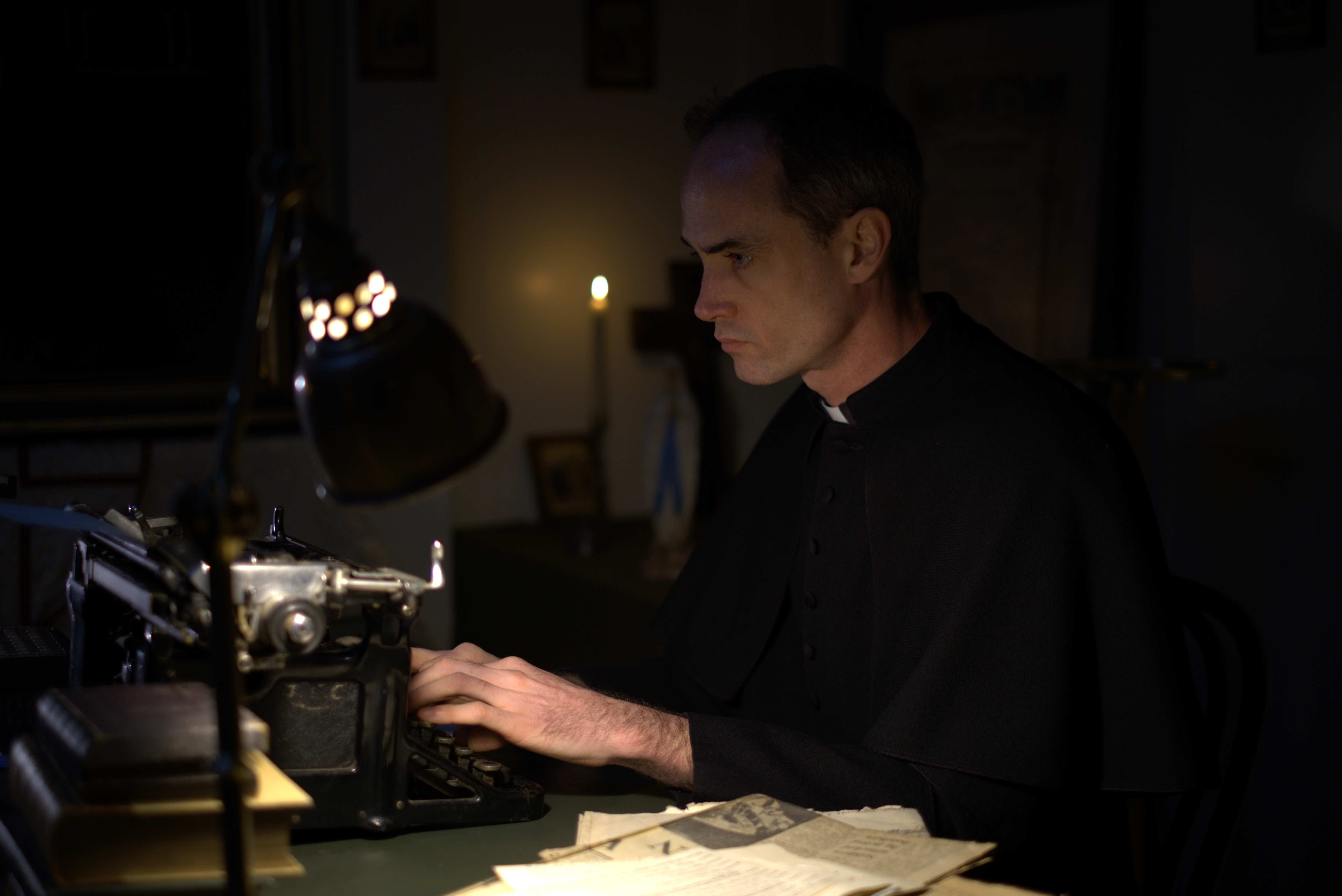HISTORICAL: Reconstruction of Father John Hassan which features in the documentary