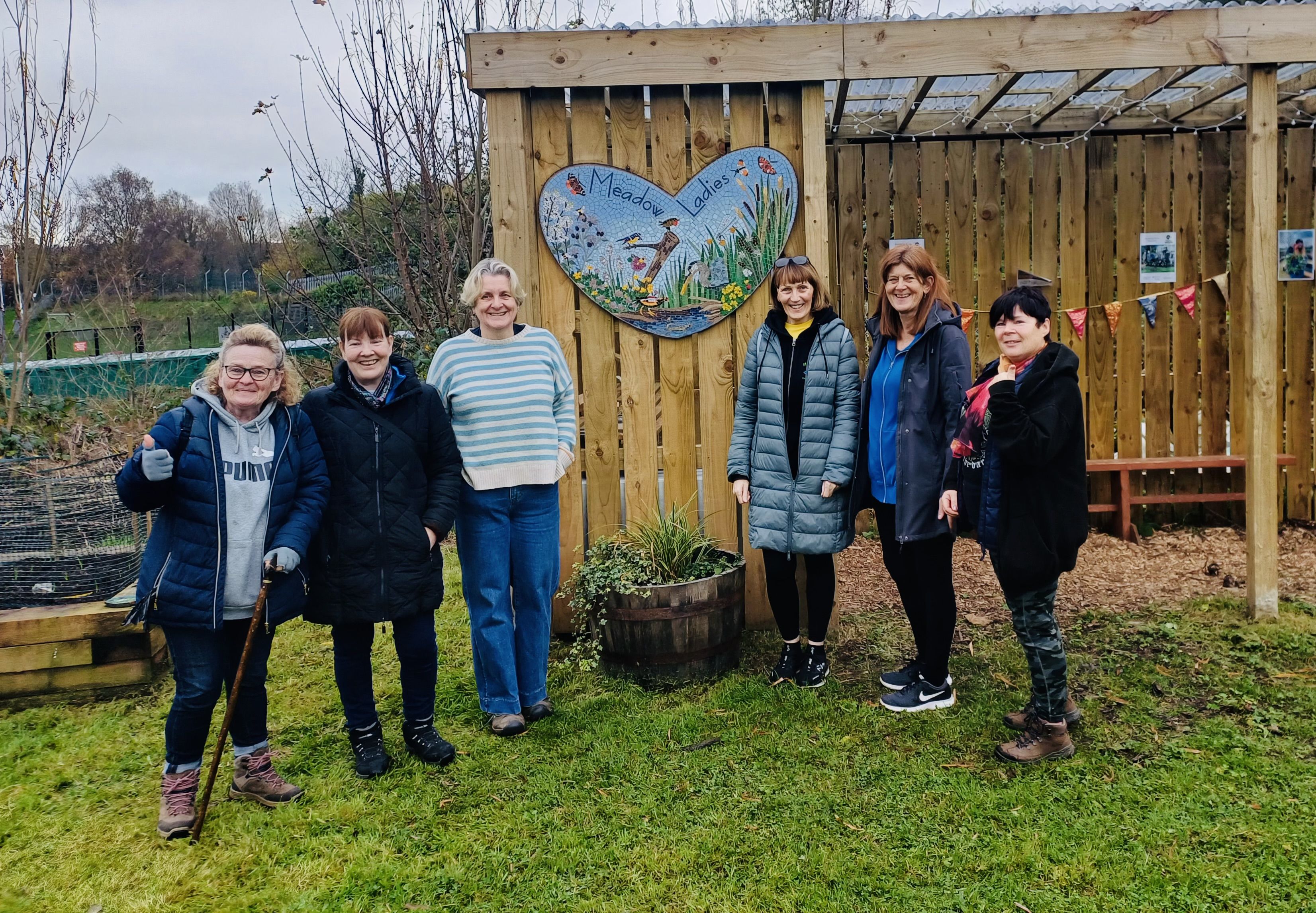 NATURE LOVERS: The Meadow Ladies have become involved in a hugely impressive range of activities in just a year of existence