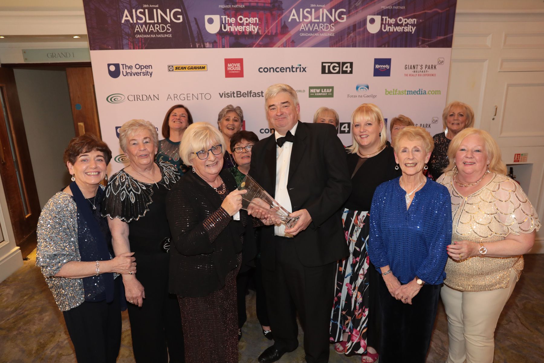 Health and Wellbeing Award- St Gall's Henshed with Hugh Cormican from Cirdan