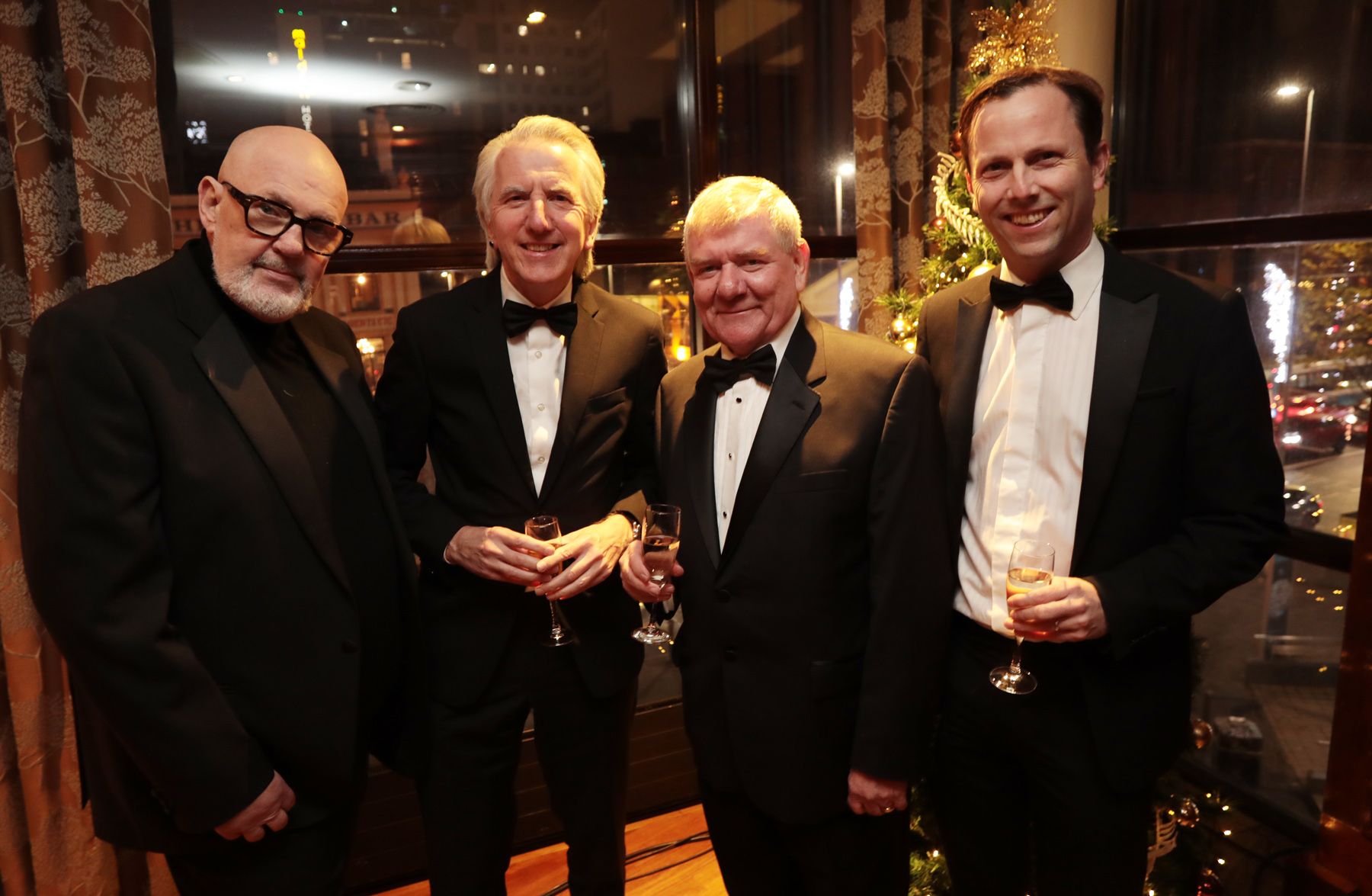 Frank Liddy, Mairtin O’Muilleoir, Paul Cooper and Laurence Simms (Irish Secretariat Belfast)