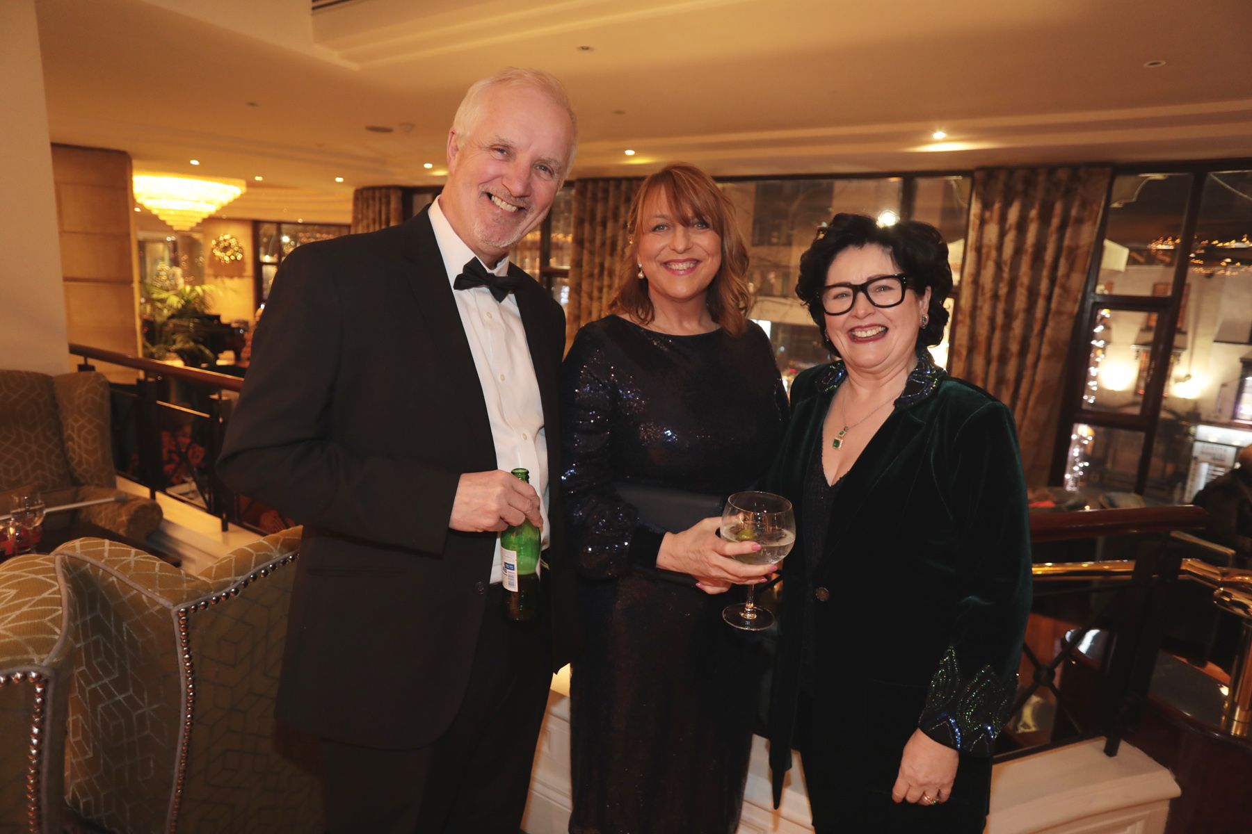 Robin Livingstone, Patricia Livingstone and Jackie D'Arcy