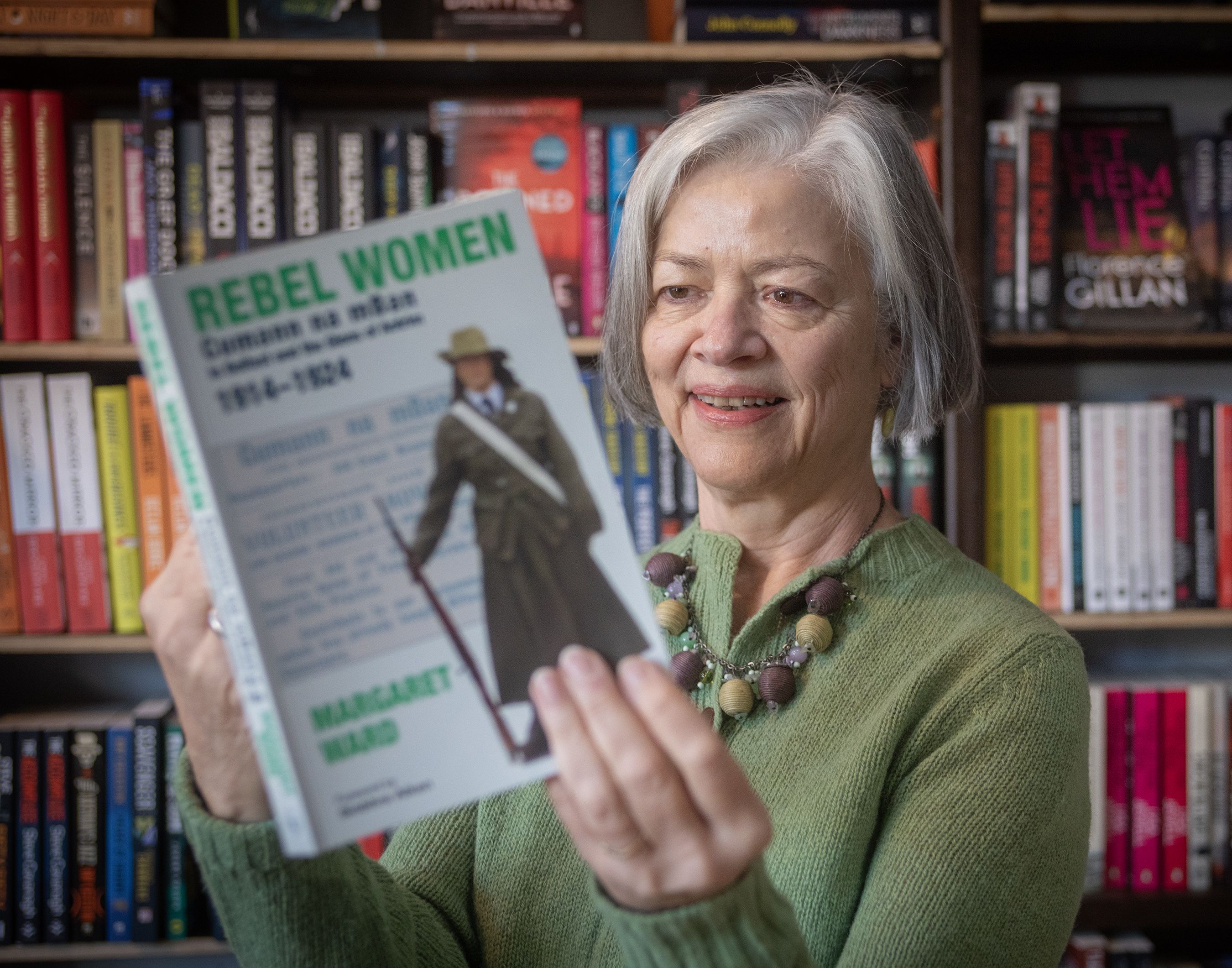 INSIGHTFUL: Historian Margaret Ward with her new book