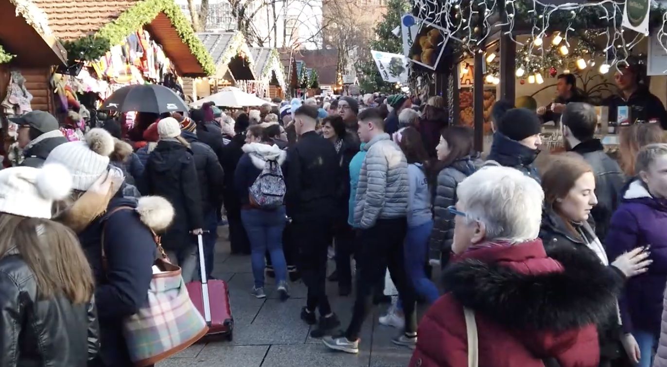 Belfast Christmas Market to close on Saturday with Storm Darragh imminent