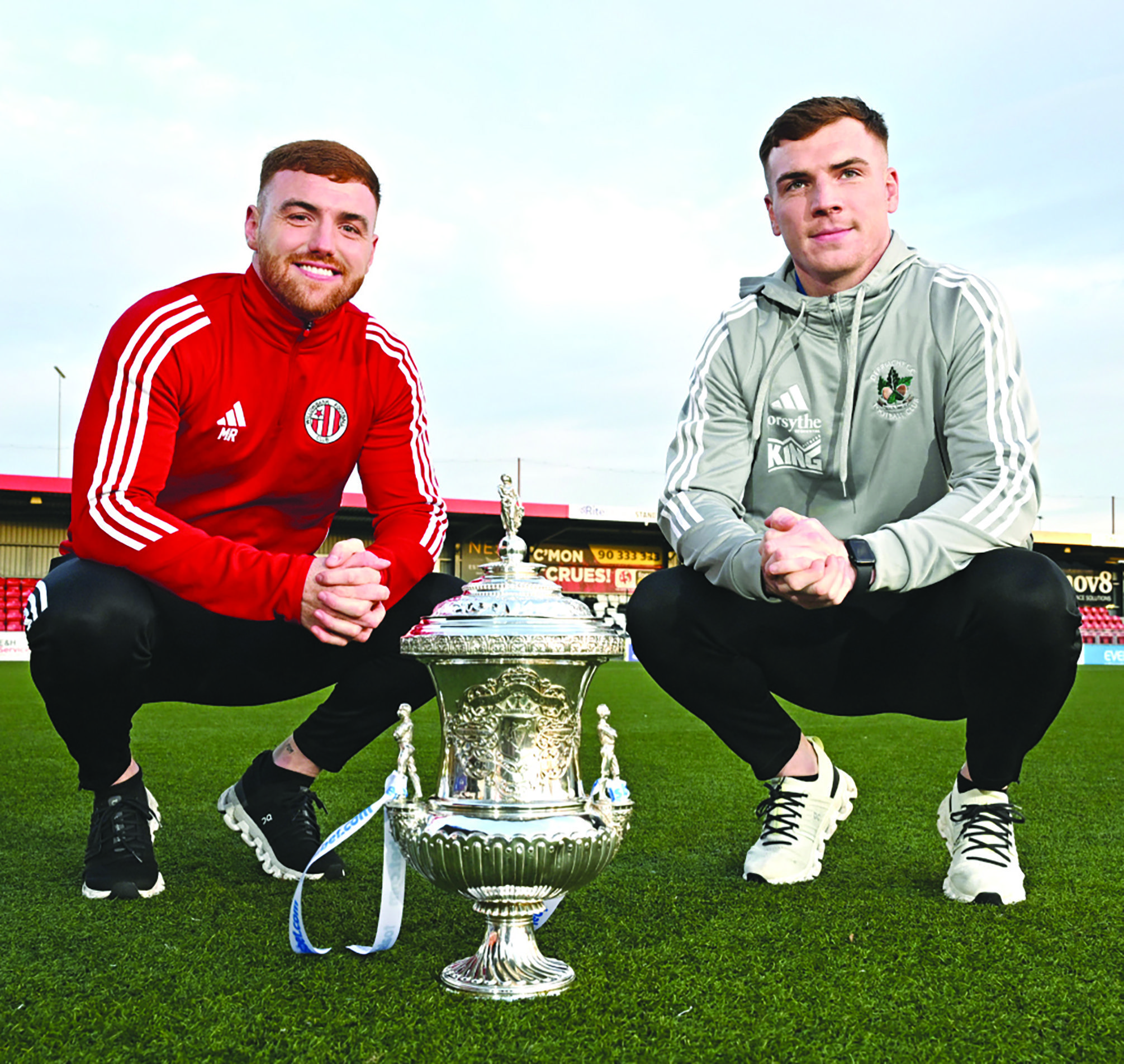 Willowbank’s Matthew Reid (left) and his brother Joseph (right) will come up against each other on Christmas Day