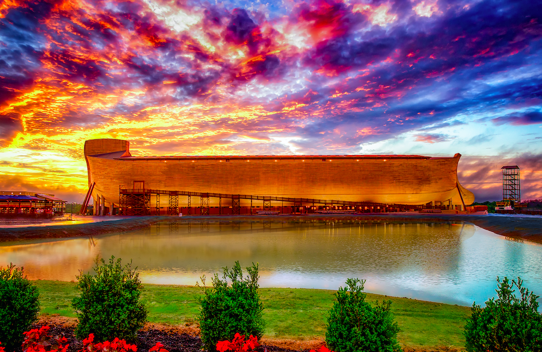 REPLICA: Noah’s Ark has been rebuilt in Kentucy (Pic from Ark Encounter)