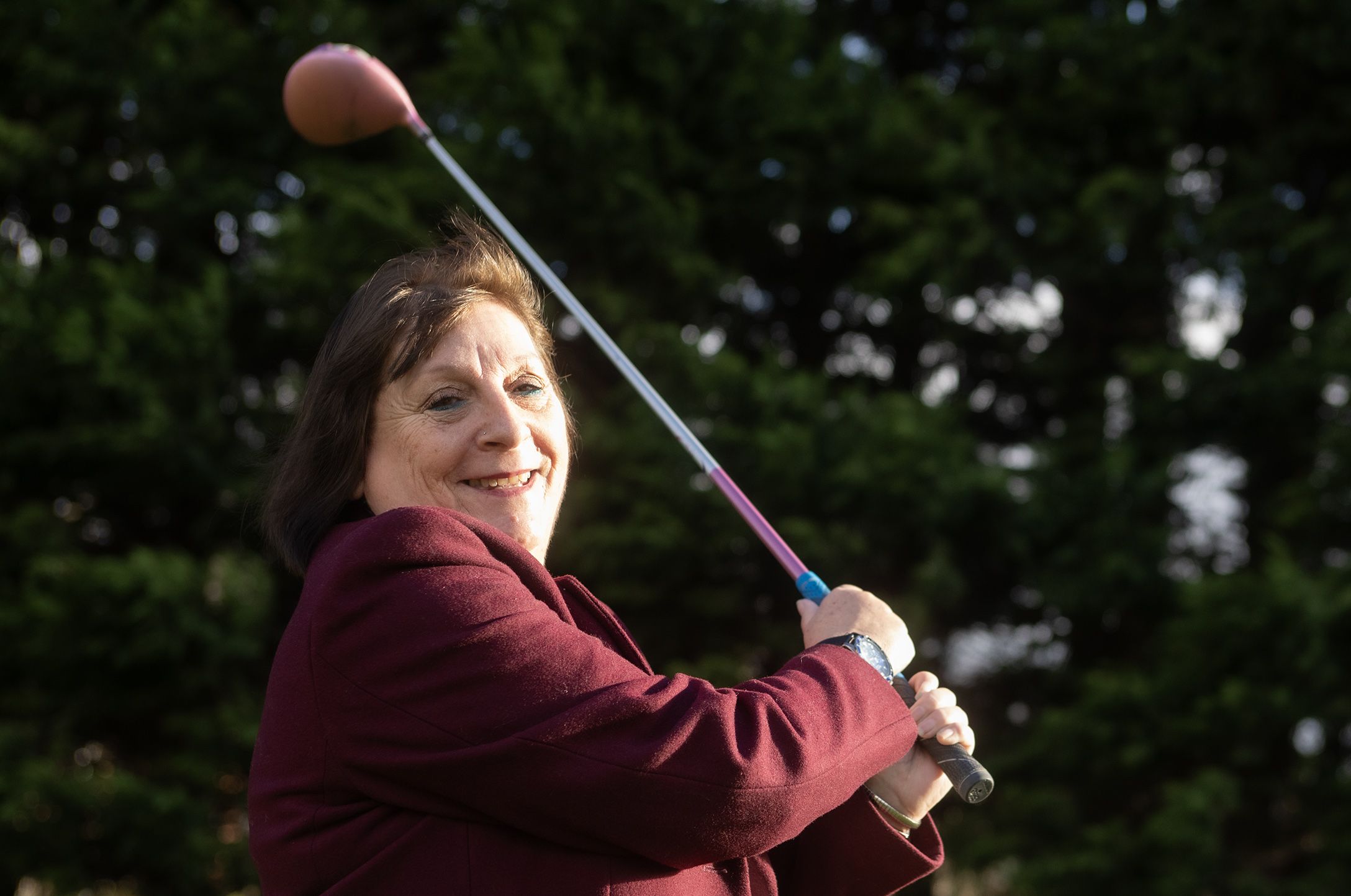 TOP ROLE: Marion Dickson is the President of Cliftonville Golf Club