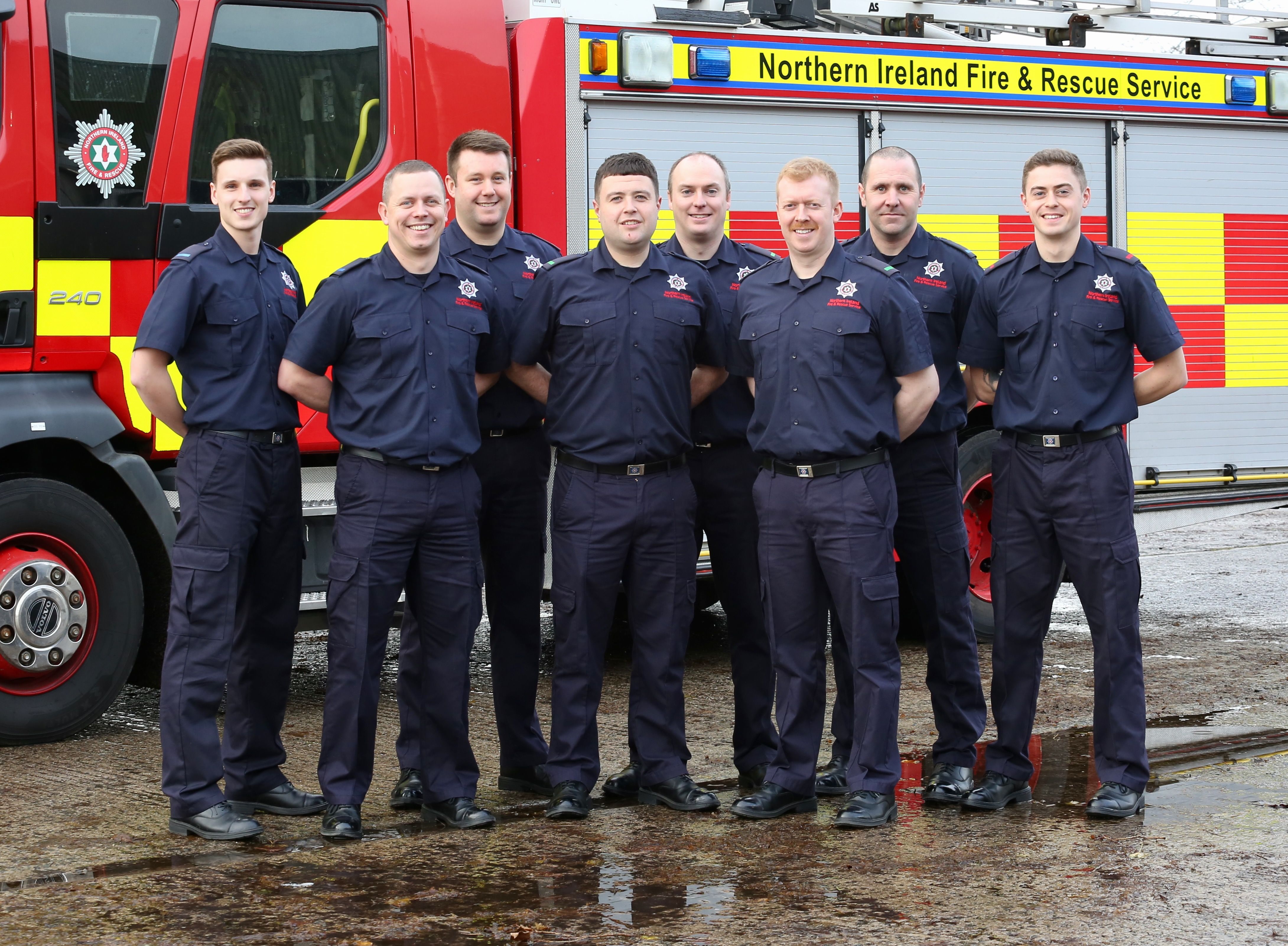 MILESTONE:  It was an historic day for NIFRS as it celebrated its final graduation ceremony at its Boucher Road HQ
