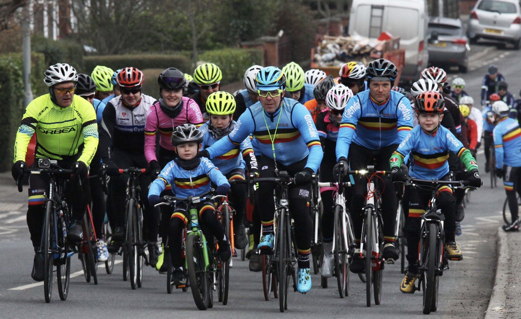 CHARITY: VC Glendale cyclists on their annual cycle for children with cancer