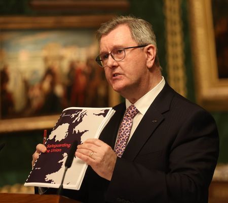 BROKE: Union coming unstuck as British baulk at paying up for the cost of the deal with Sir Jeffrey Donaldson to restore Stormont