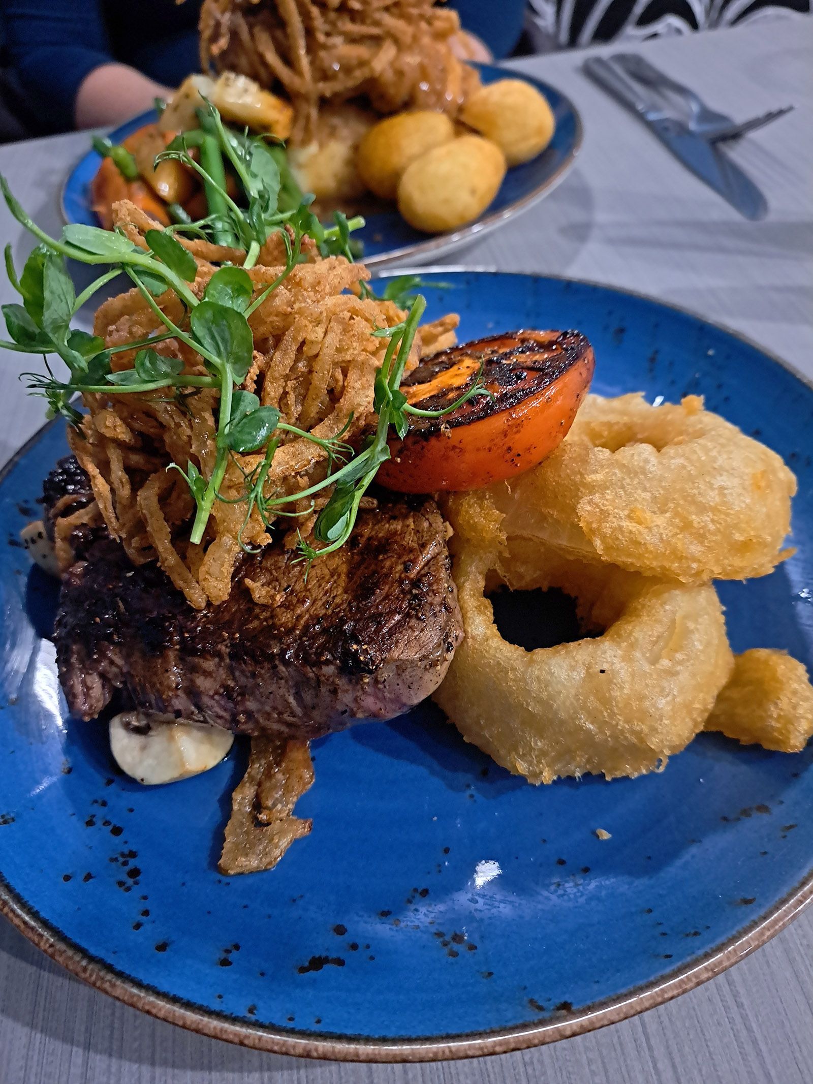 PERFECTION: The fillet steak at Cliftonville Golf Club