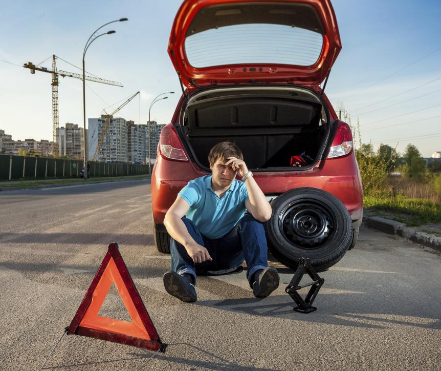 HEADACHE: New cars increasingly come equipped with sealant, but spare tyres are more reliable