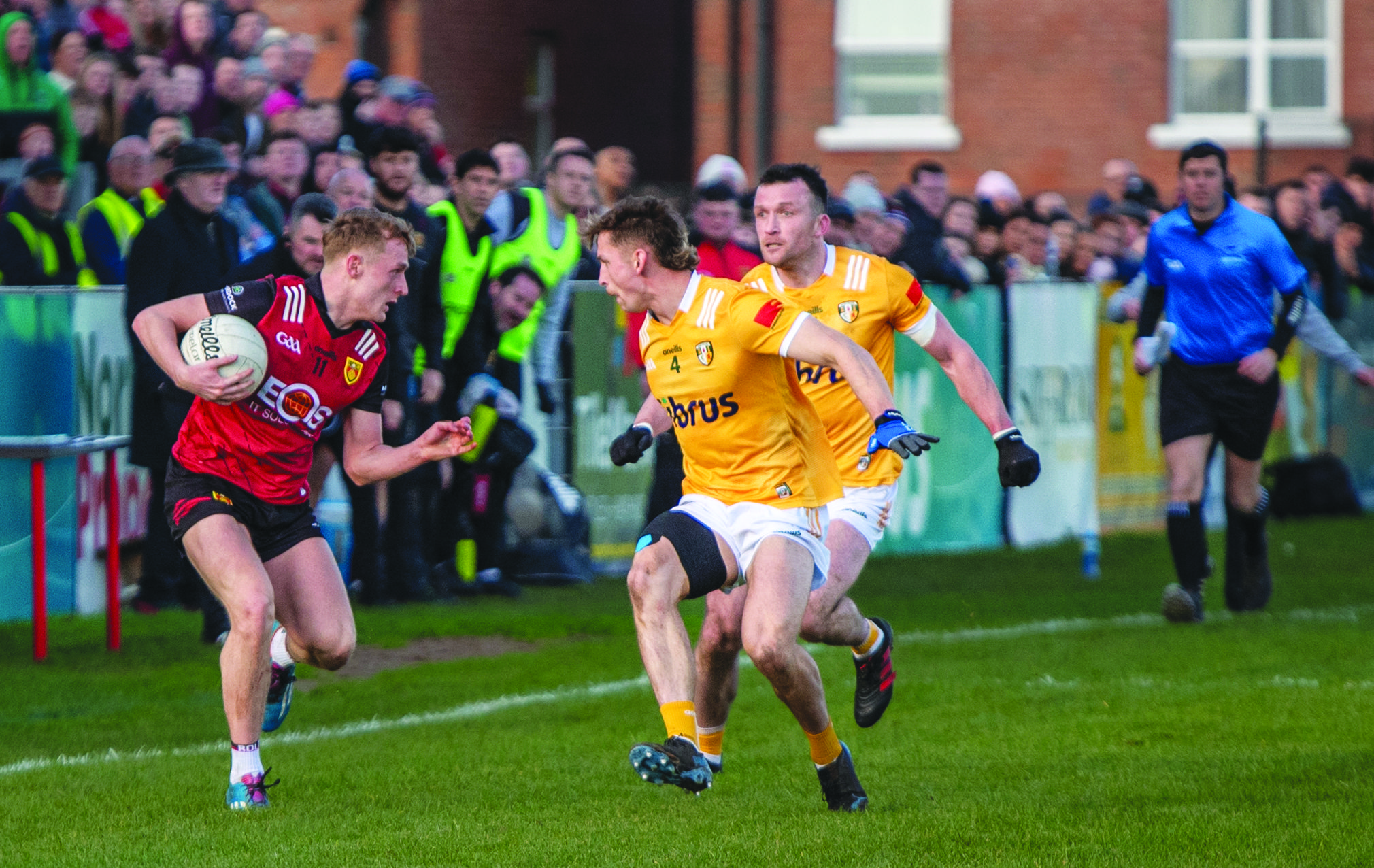  Antrim are seeking to bounce back from Sunday’s defeat against Down