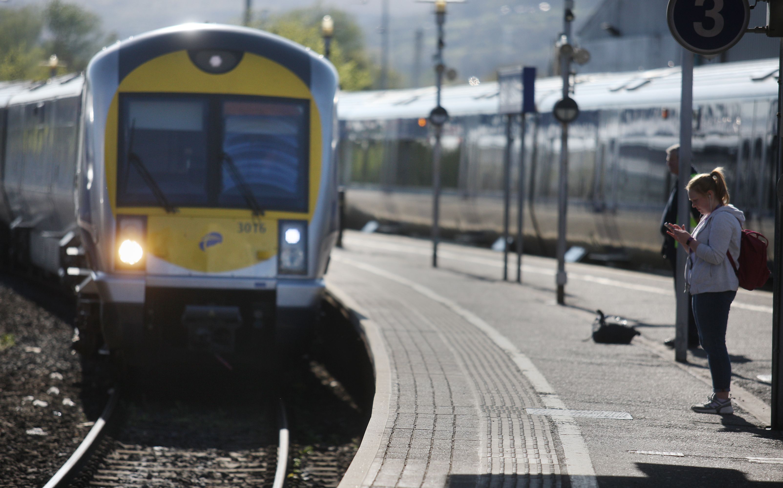 ON TIME: The new hourly service from Dublin to Belfast is hoping to run from 2025
