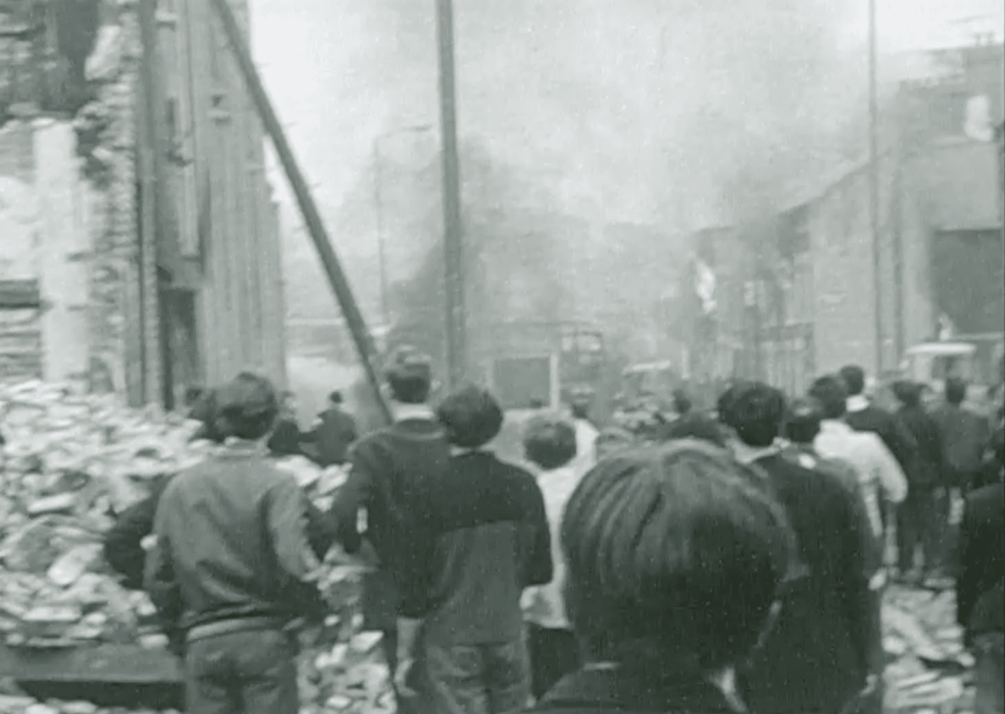 HISTORY TELLERS: Chaos reigns in Divis Street, August 1969