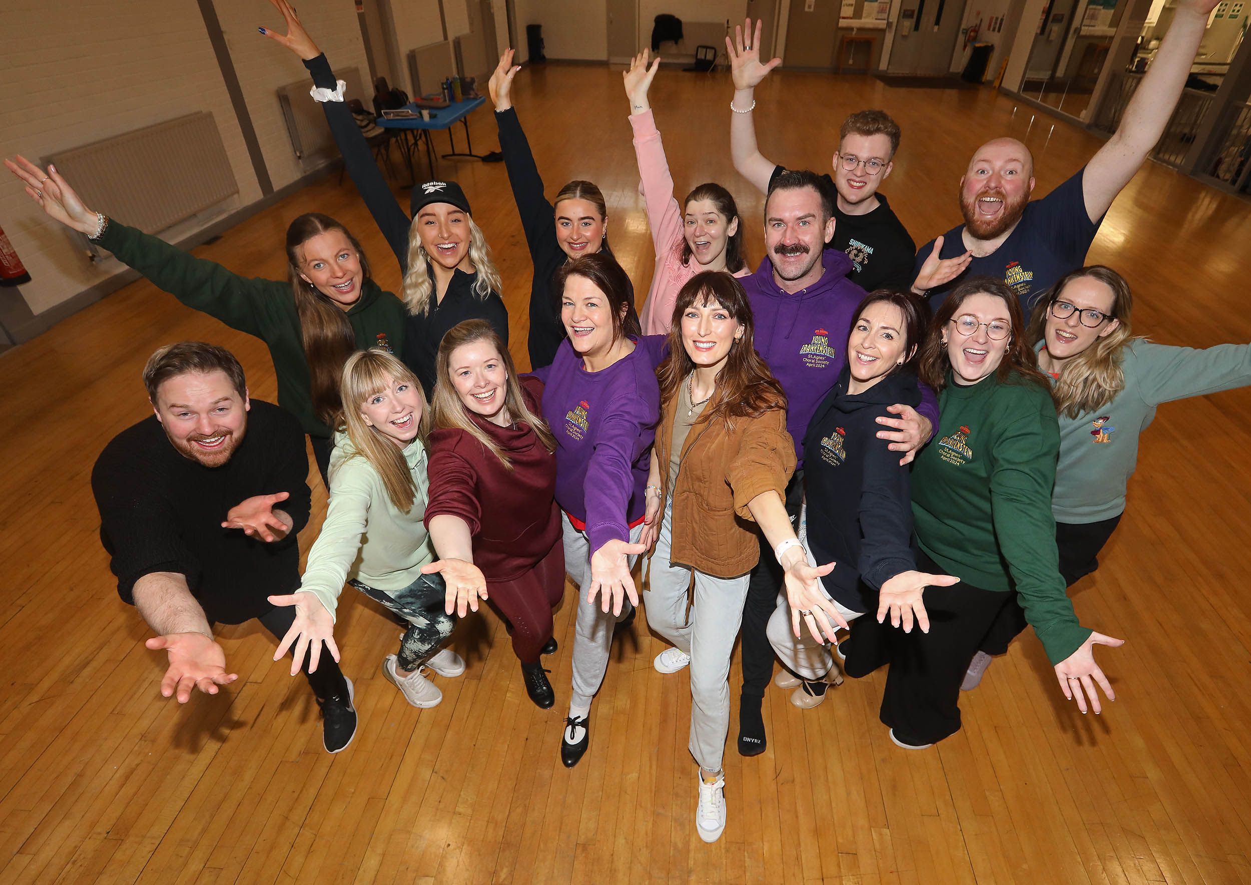 REHEARSALS: Young Frankenstein will be running at the Mac from April 23-27