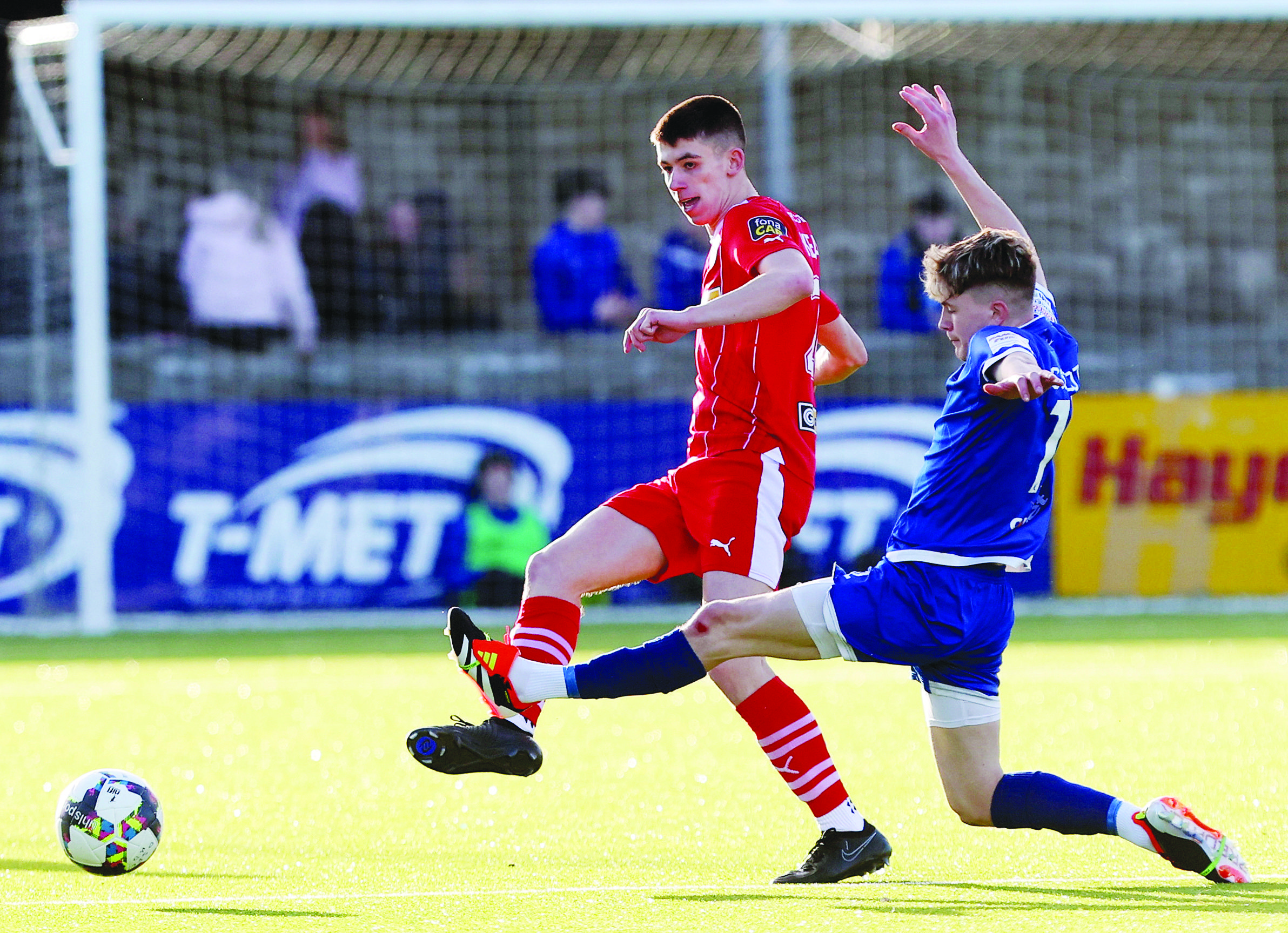 Shea Kearney’s performances have earned him a place as a standby for the NI U21 squad