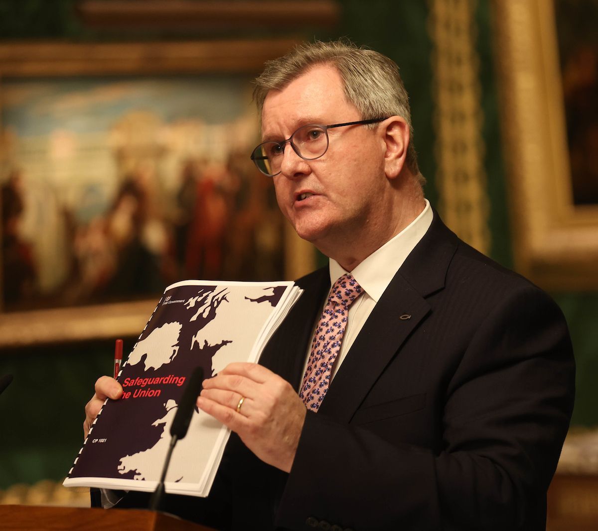 WIN, WIN: Mr Donaldson has managed to postpone a new EU regulation by losing a Stormont vote