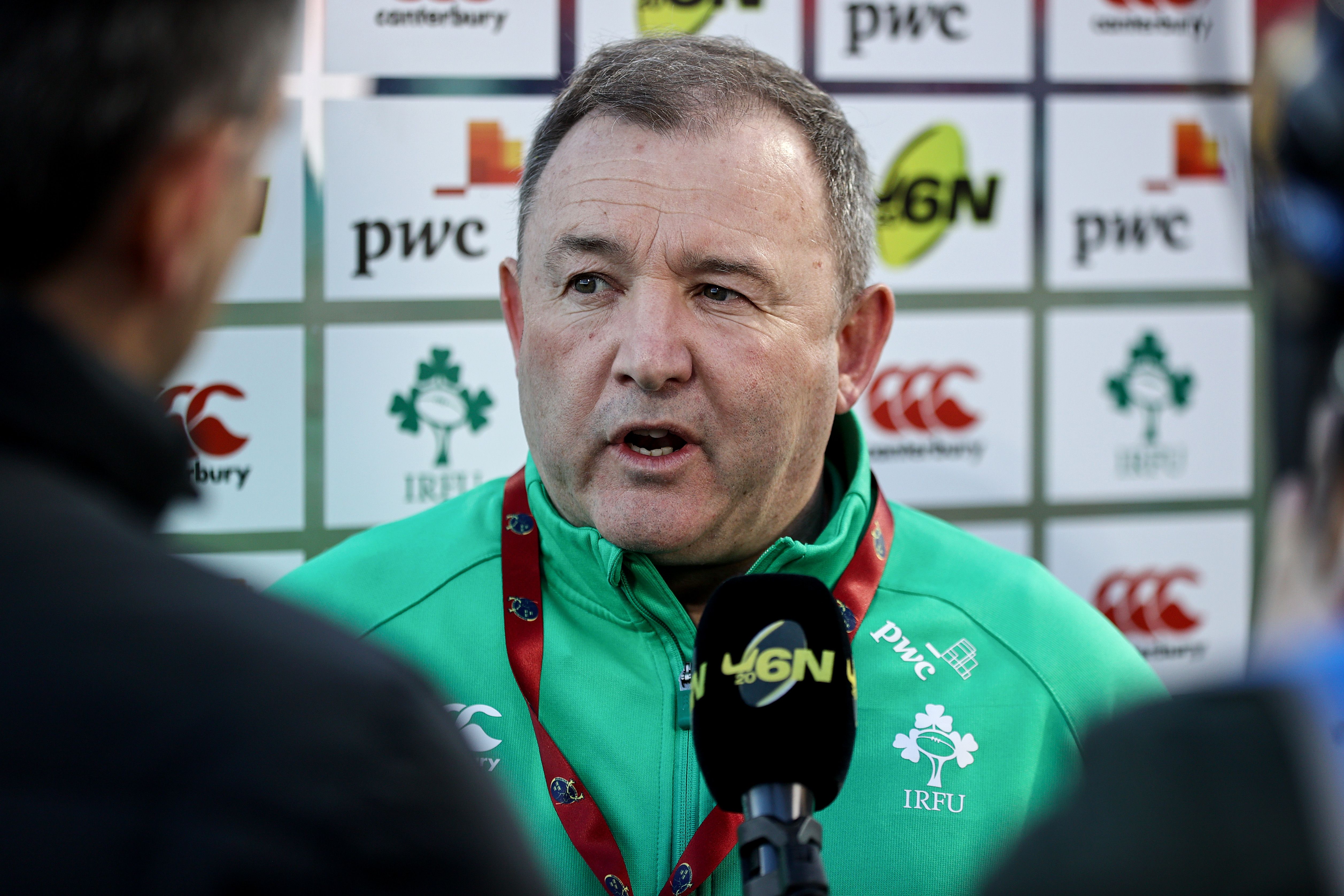 Ireland U20 coach Richie Murphy begins his tenure as interim Head Coach at Ulster with Saturday\'s game against the Sharks in Durban 