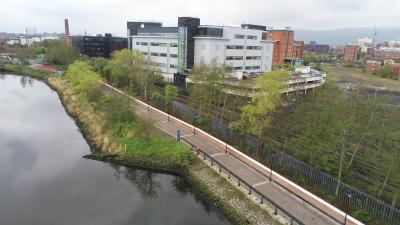 PROTECTION: River Lagan anti-flood facilities are being upgraded