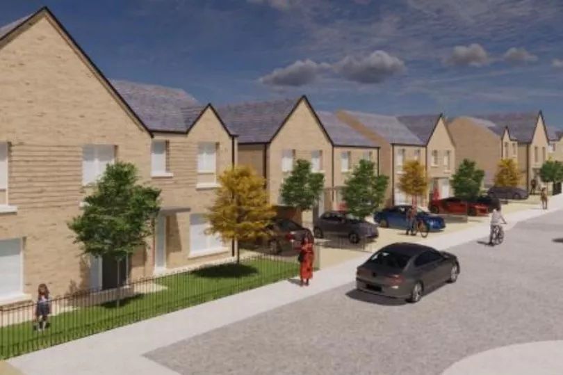 APPROVED: An artist\'s impression of the new houses