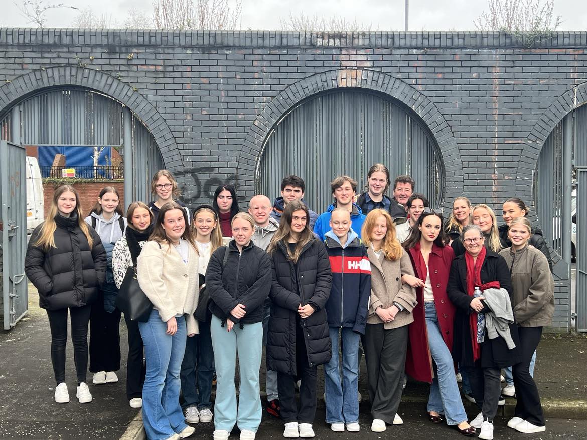 Norwegian students visit North and West Belfast as part of post ...